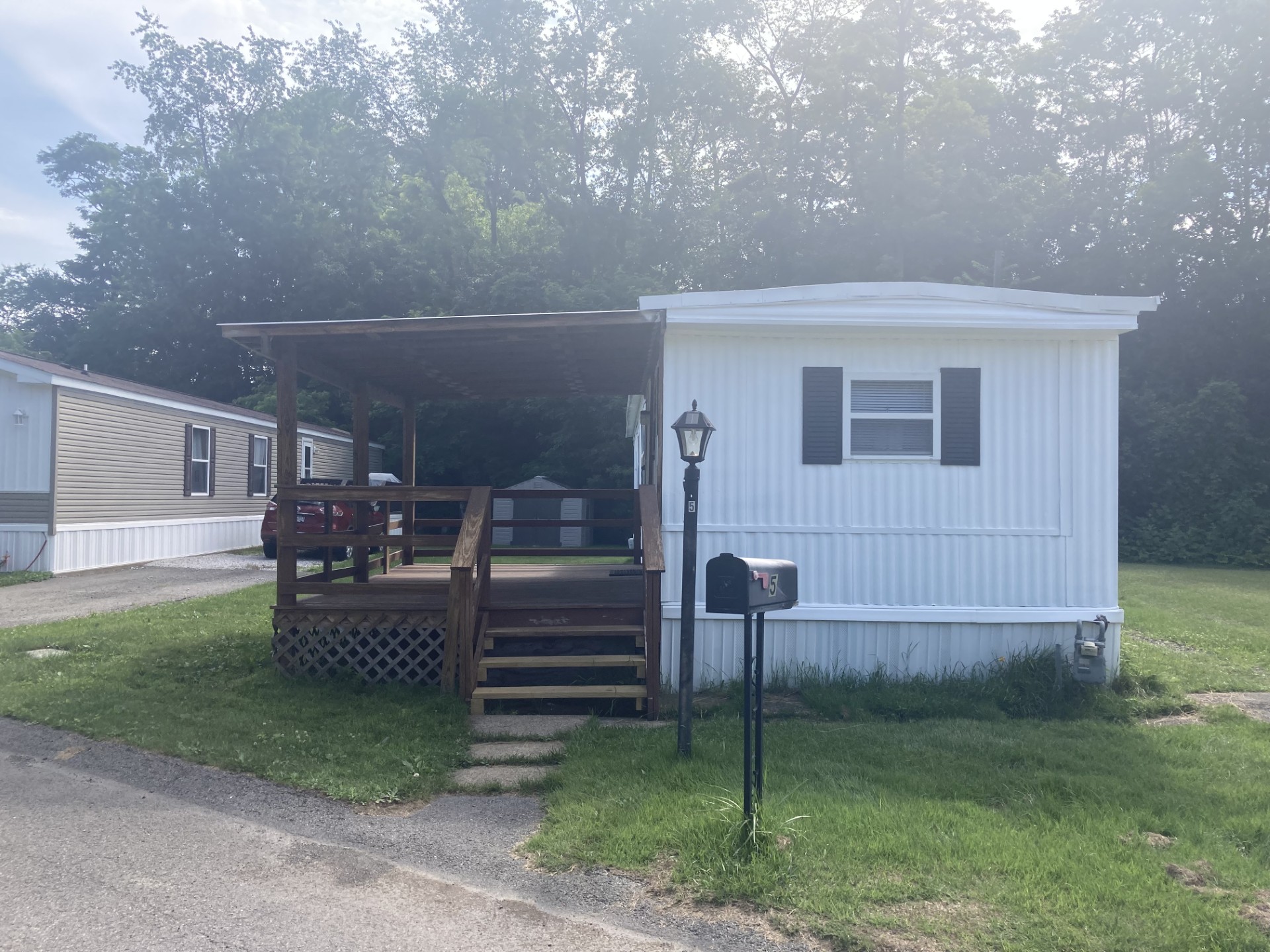 A photo of the home