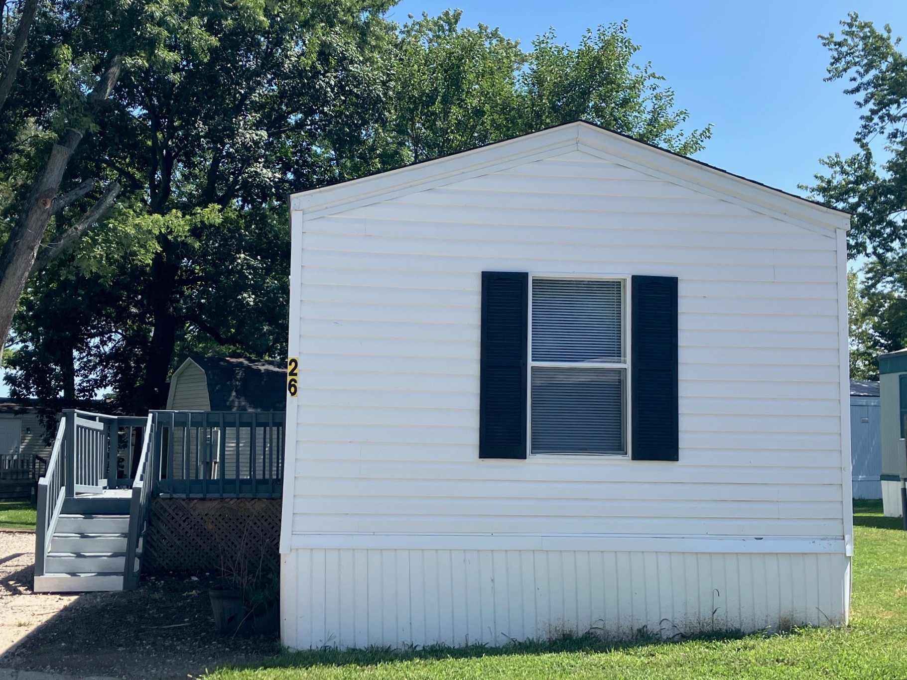 A photo of the home