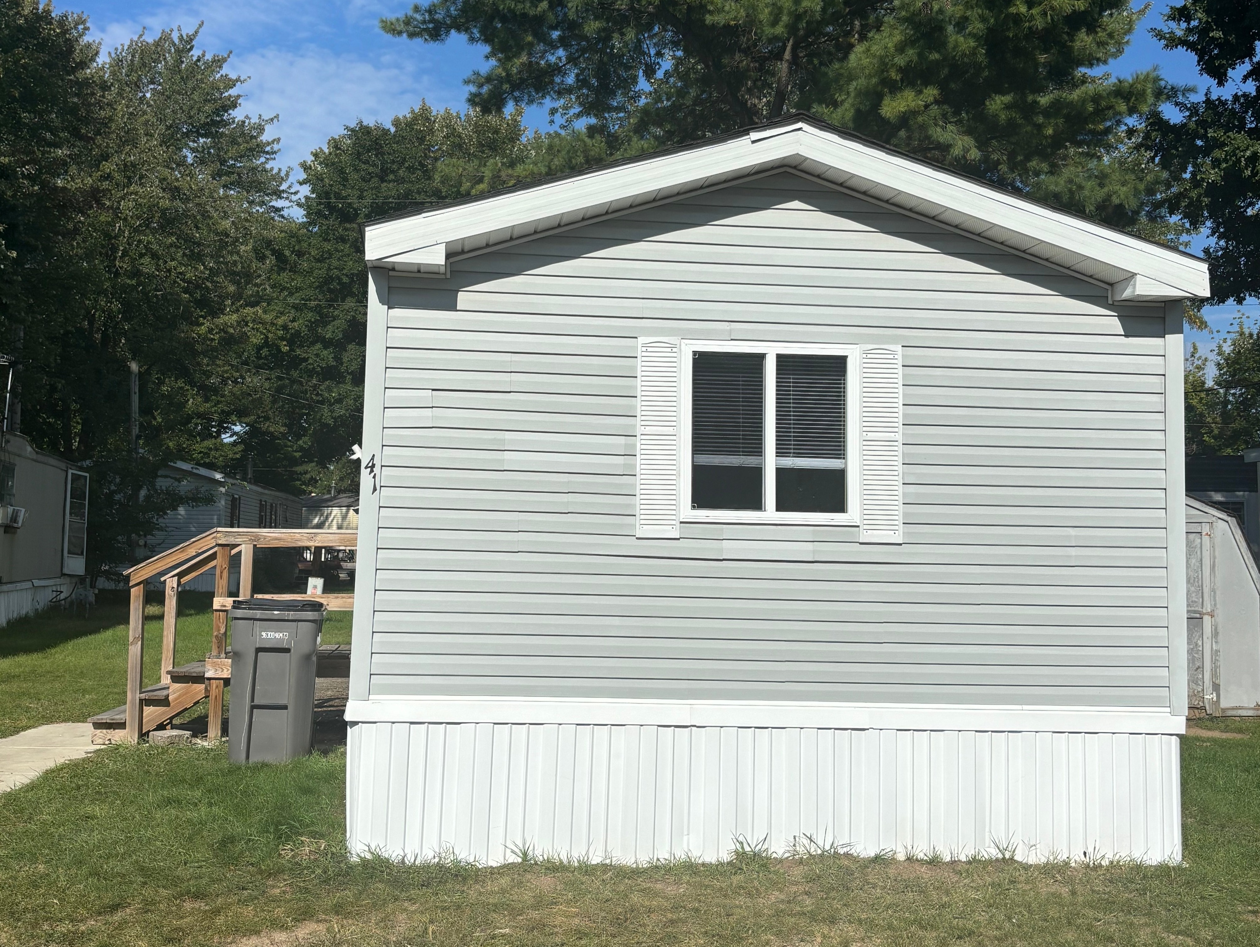 A photo of the home