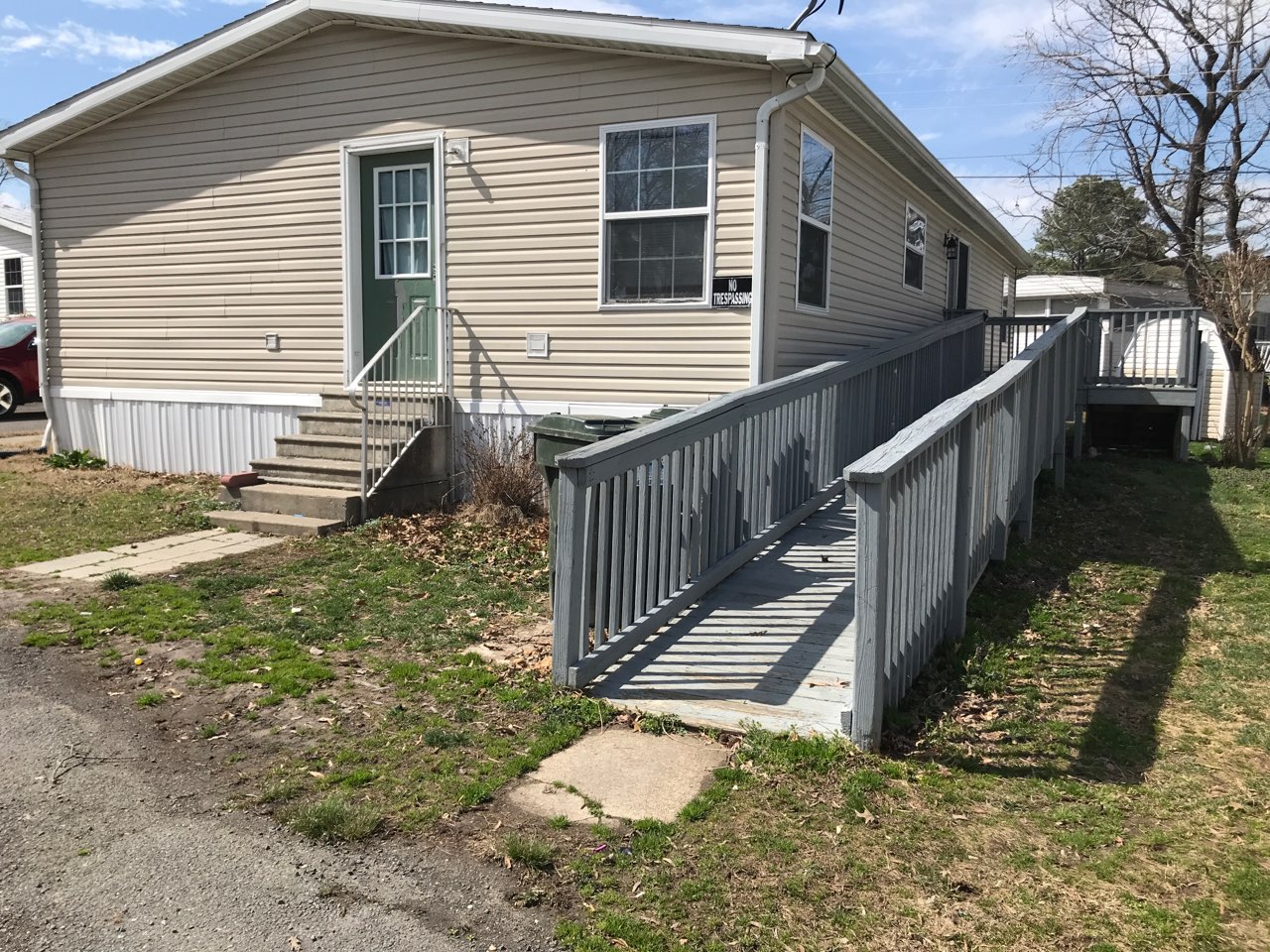 A photo of the home