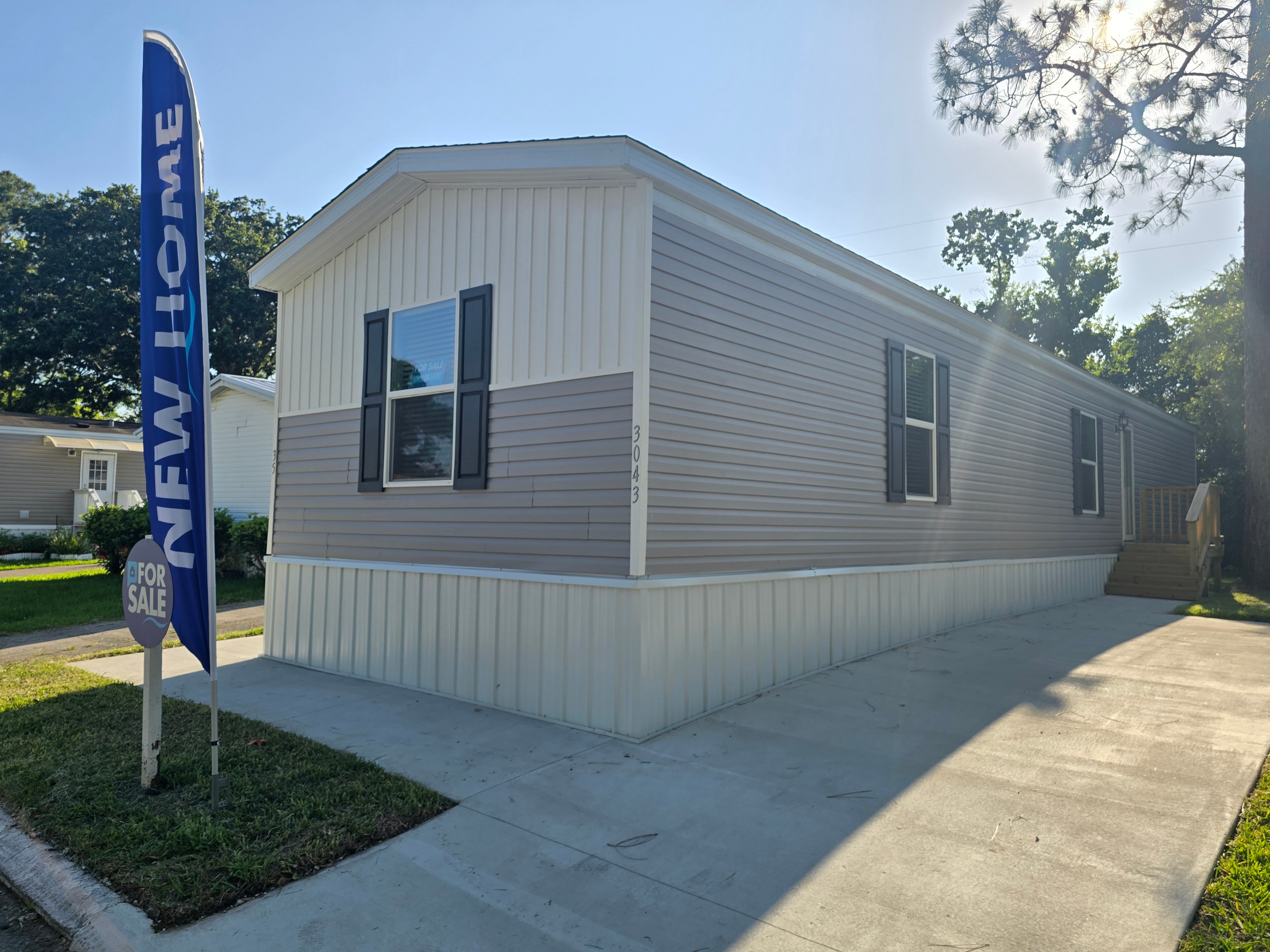 A photo of the home