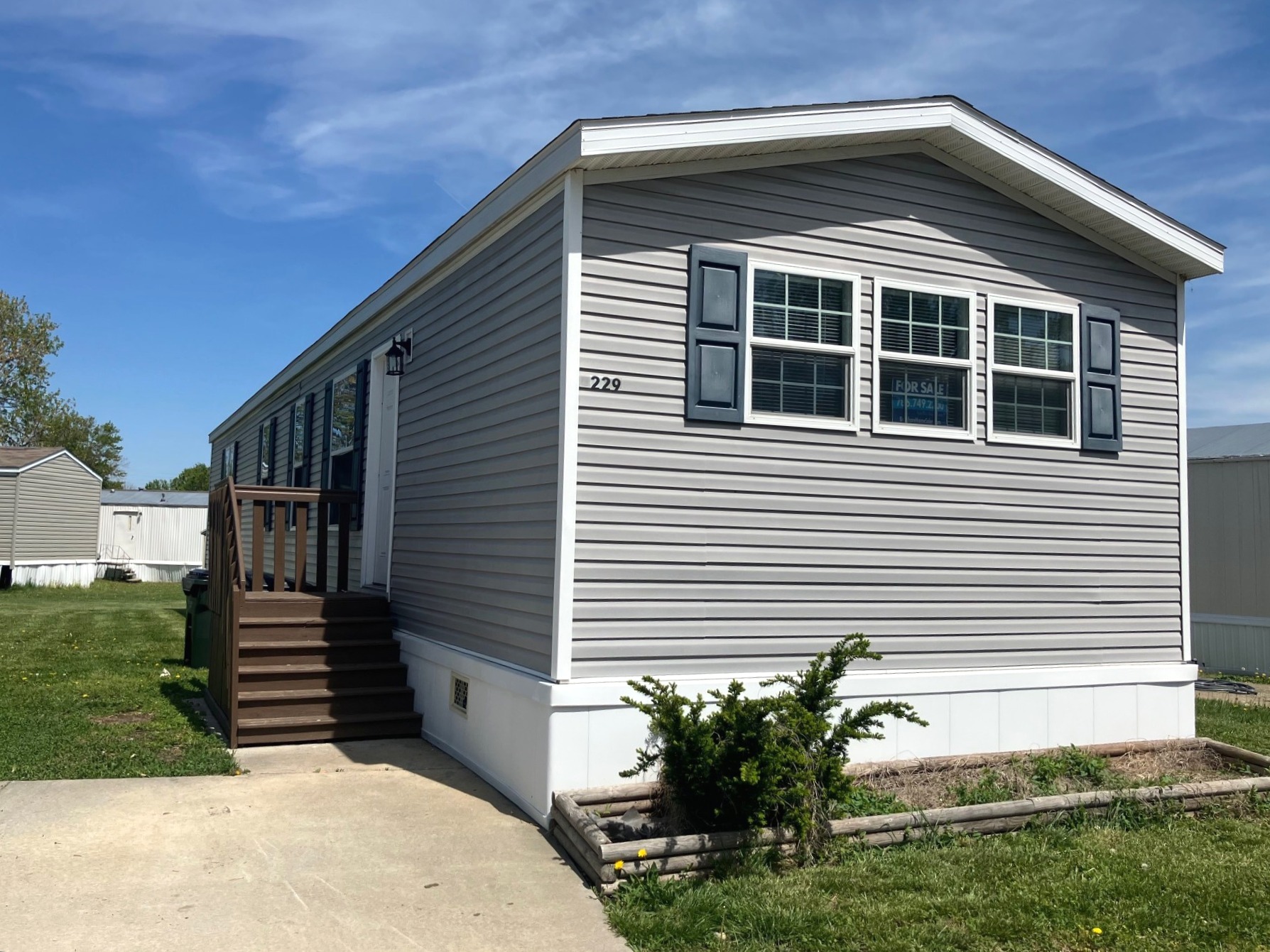 A photo of the home