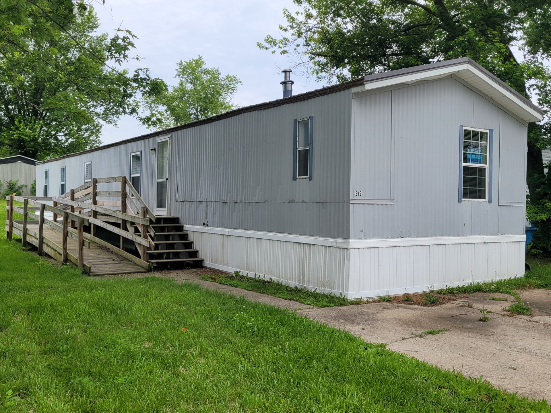 A photo of the home