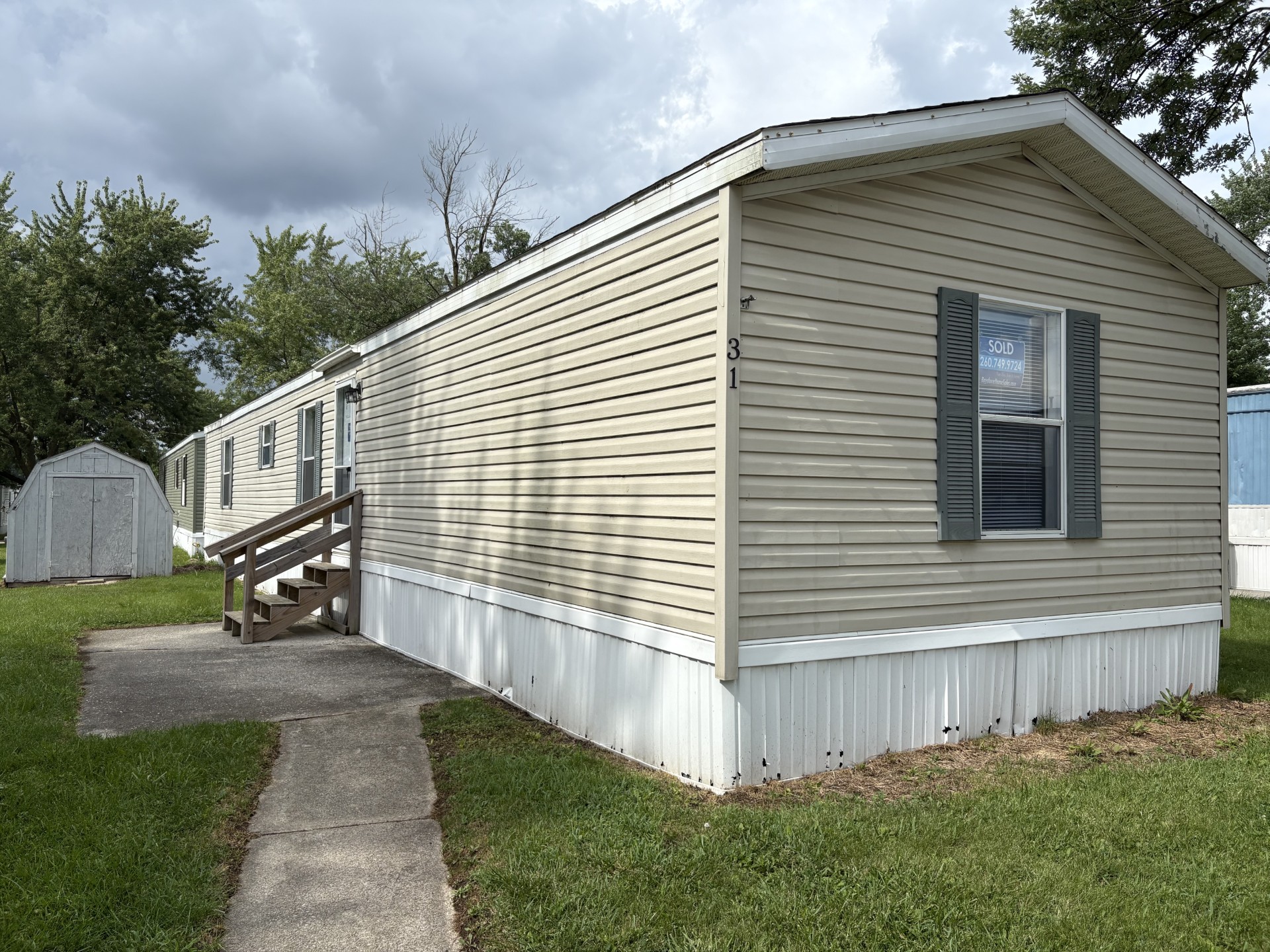A photo of the home