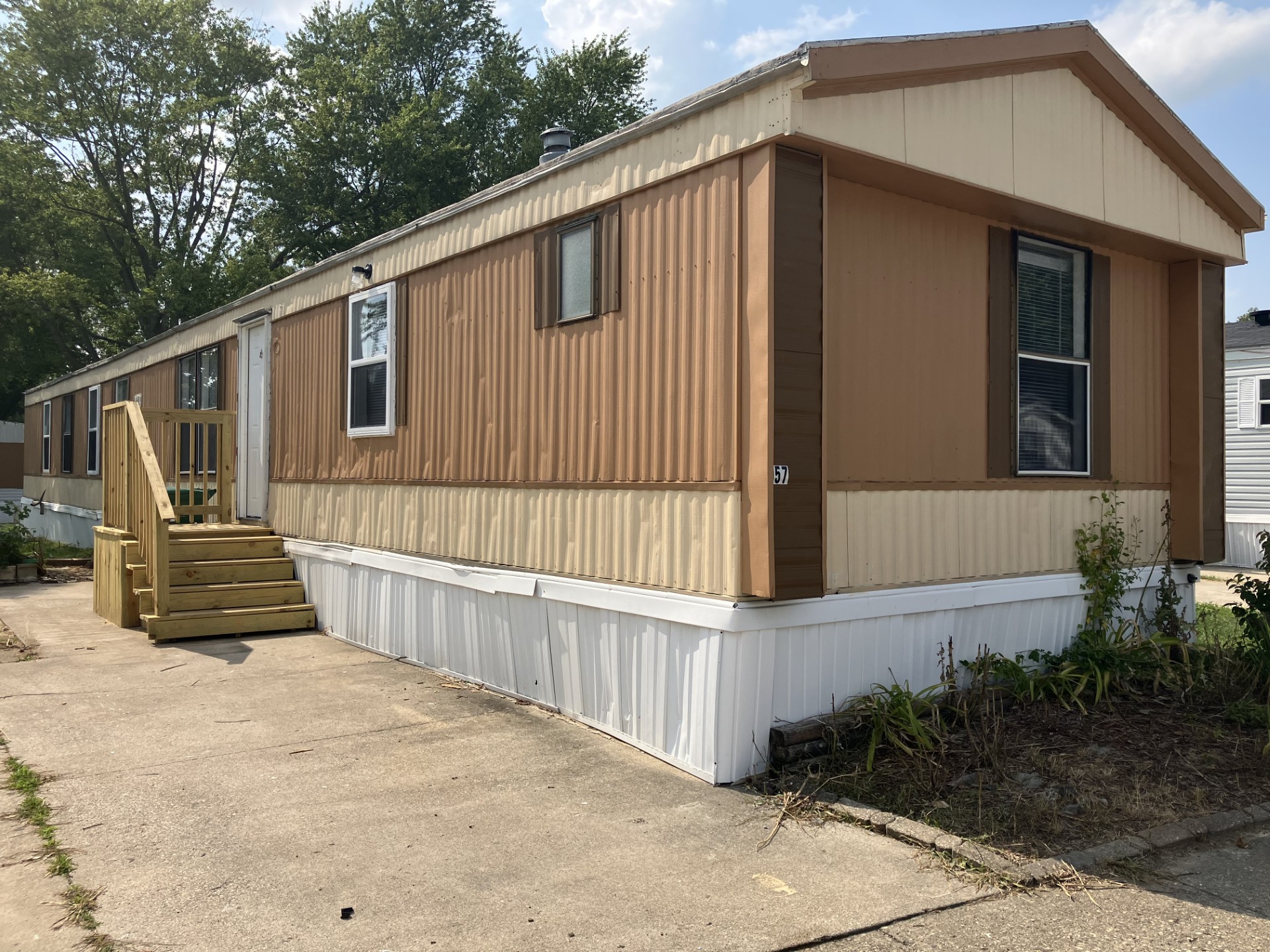 A photo of the home
