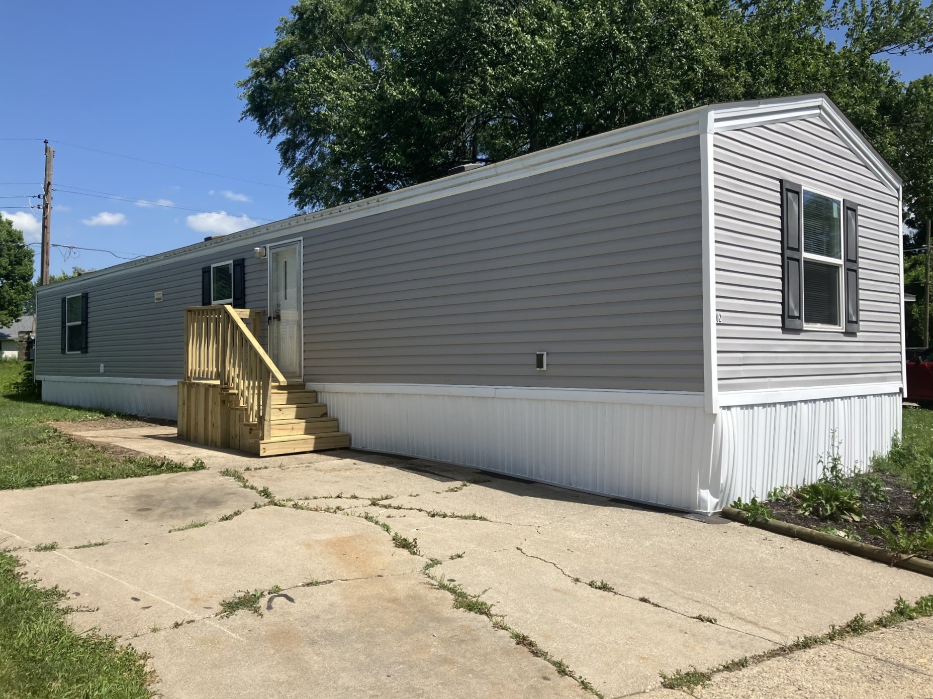 A photo of the home