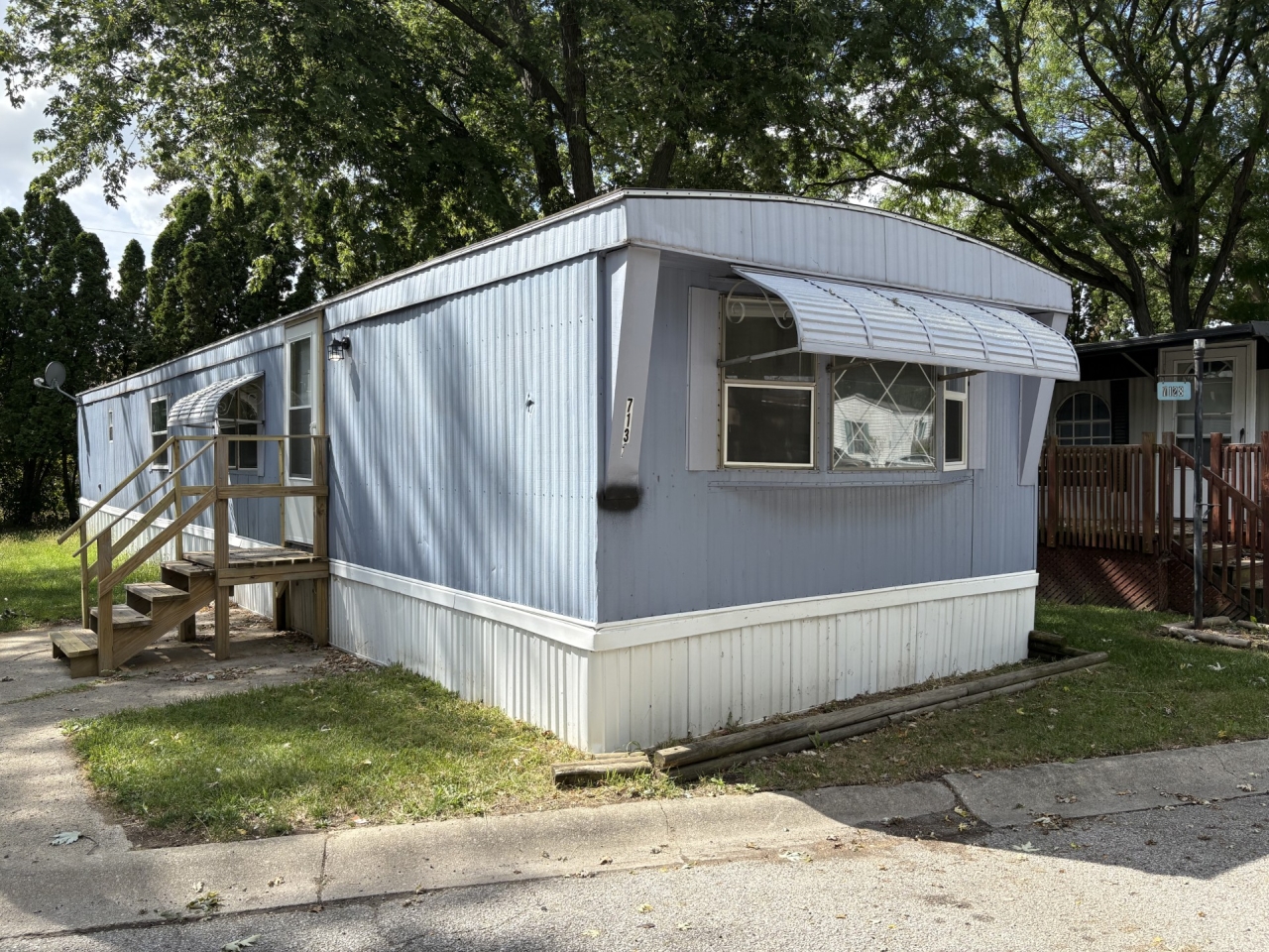 A photo of the home