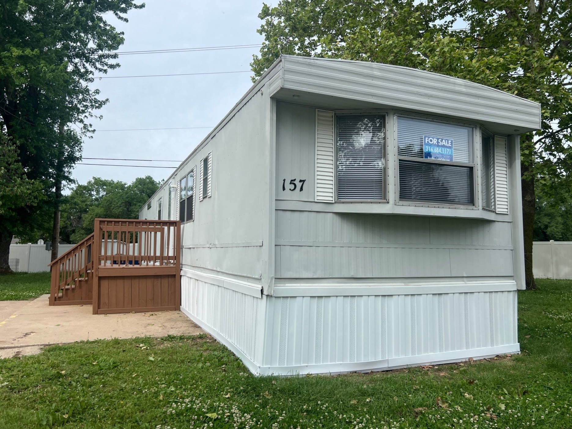 A photo of the home
