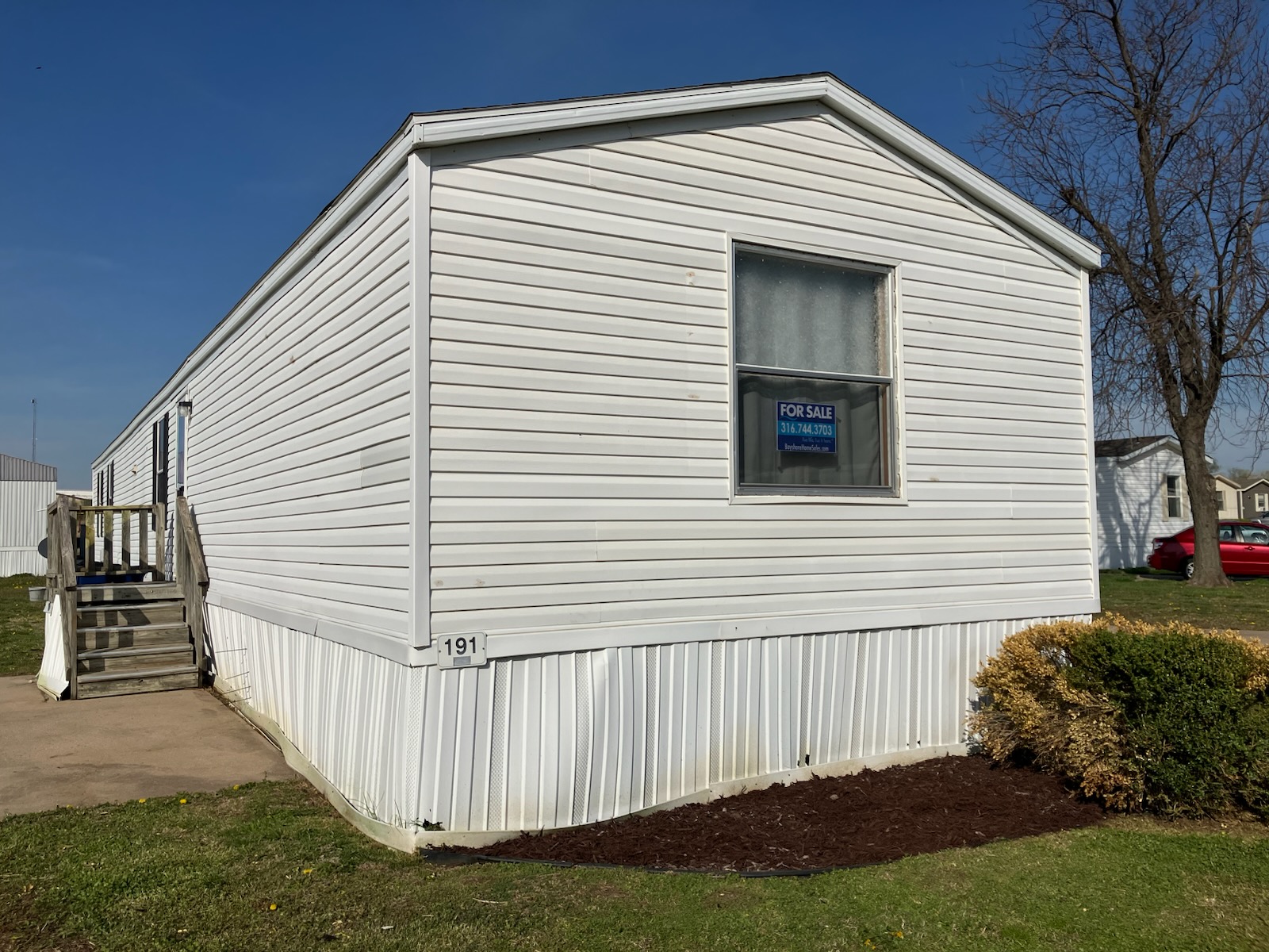 A photo of the home