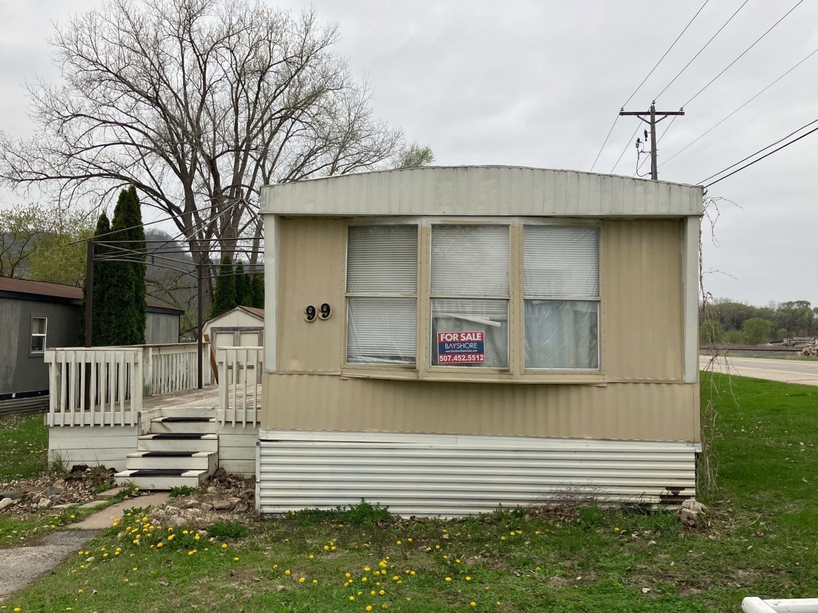 A photo of the home