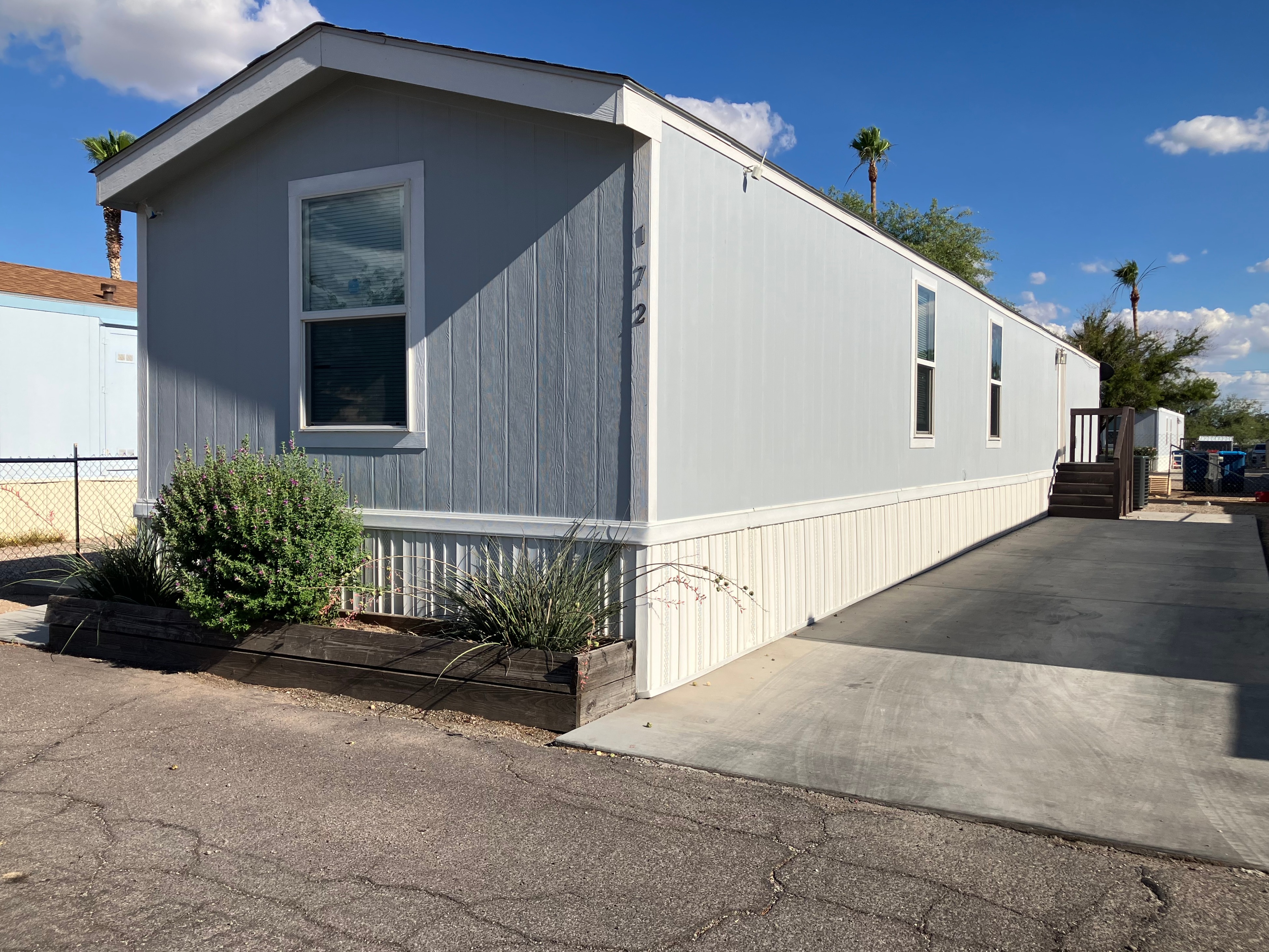 A photo of the home