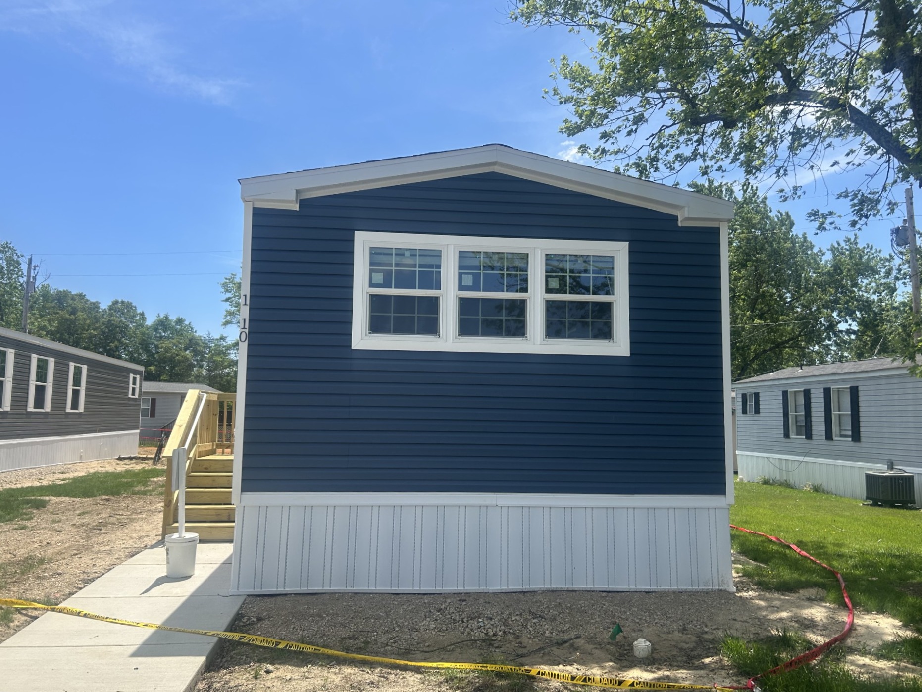 A photo of the home