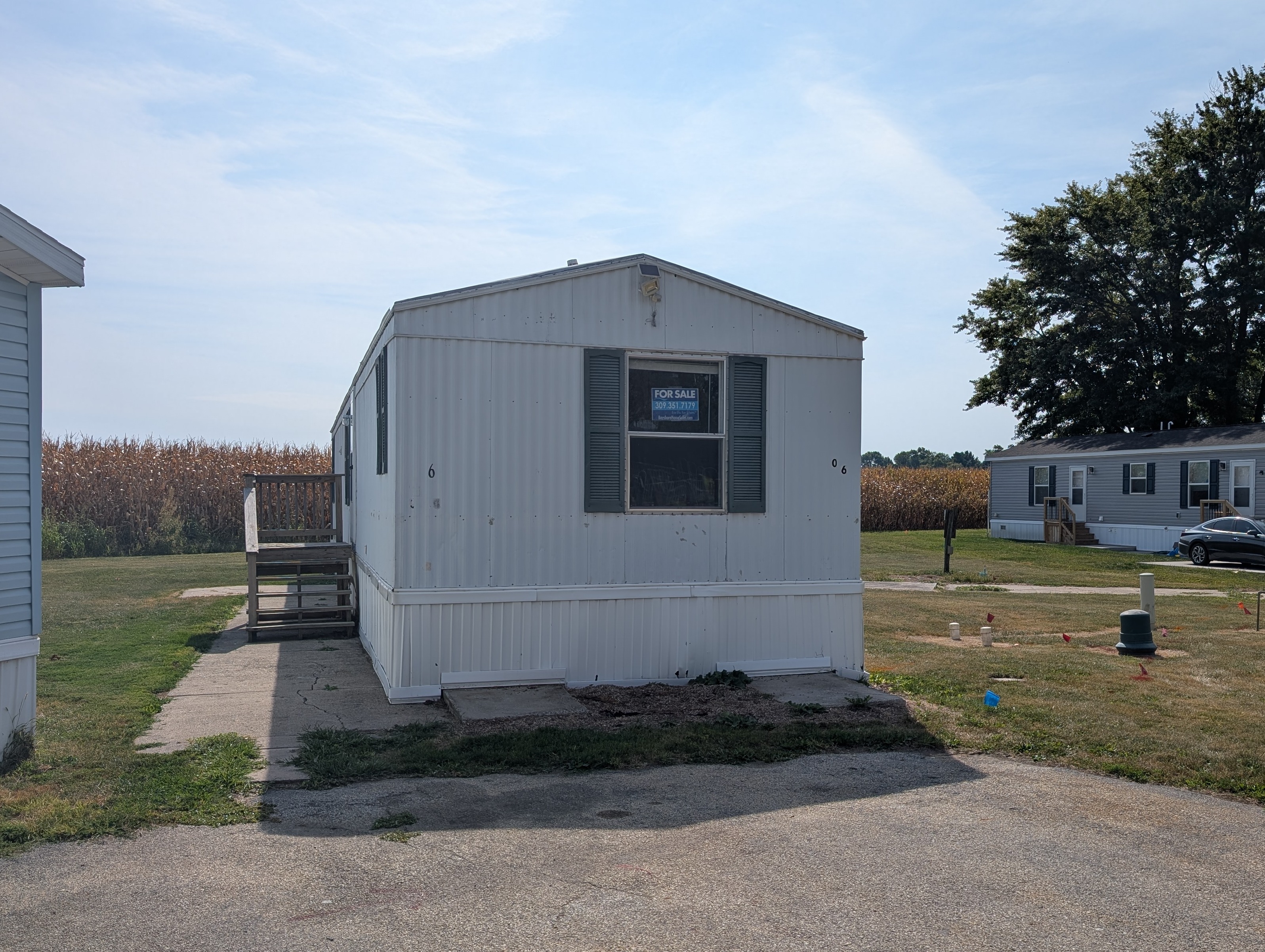 A photo of the home