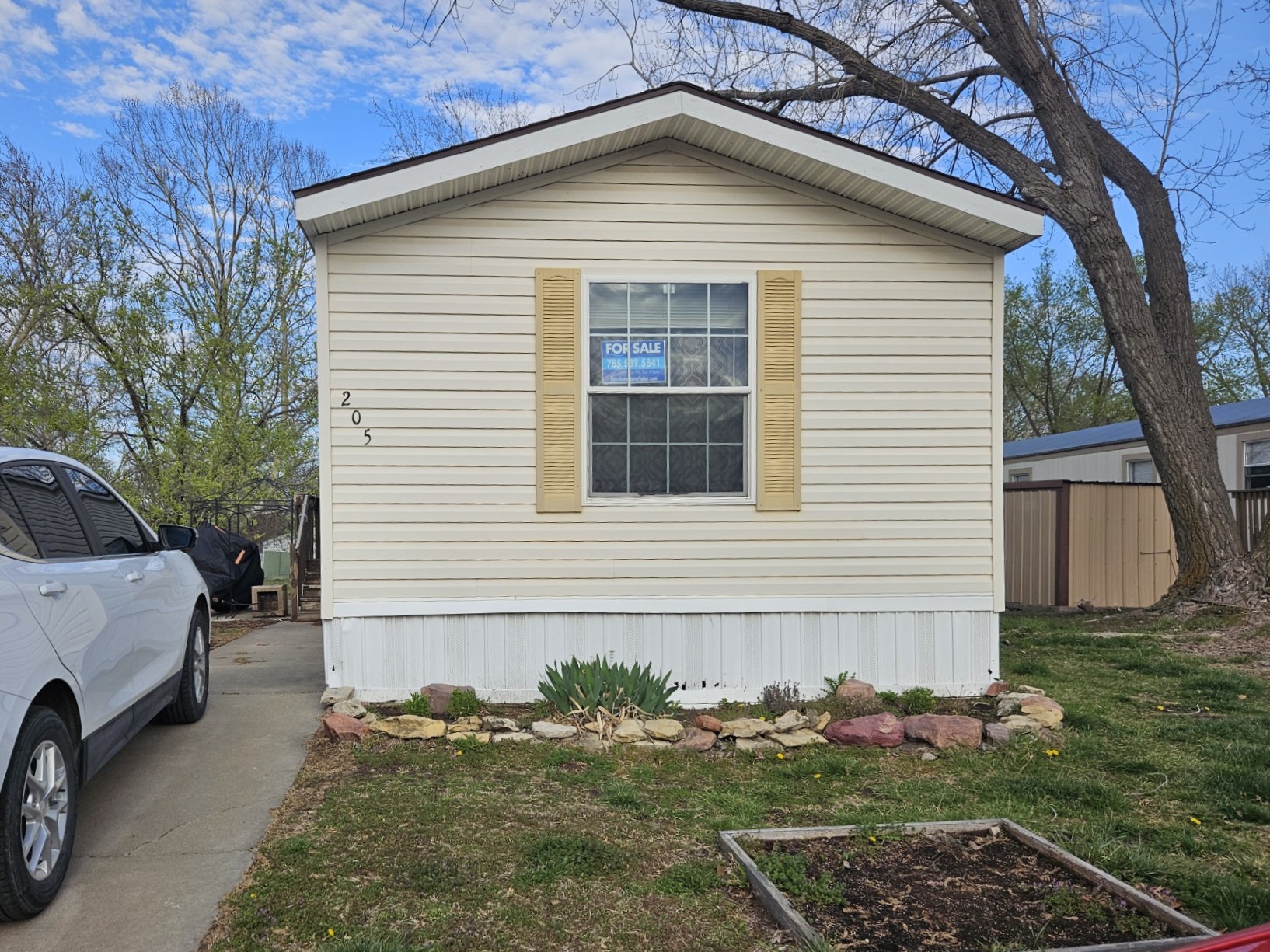 A photo of the home