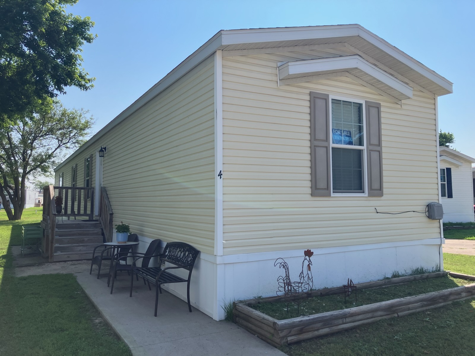 A photo of the home