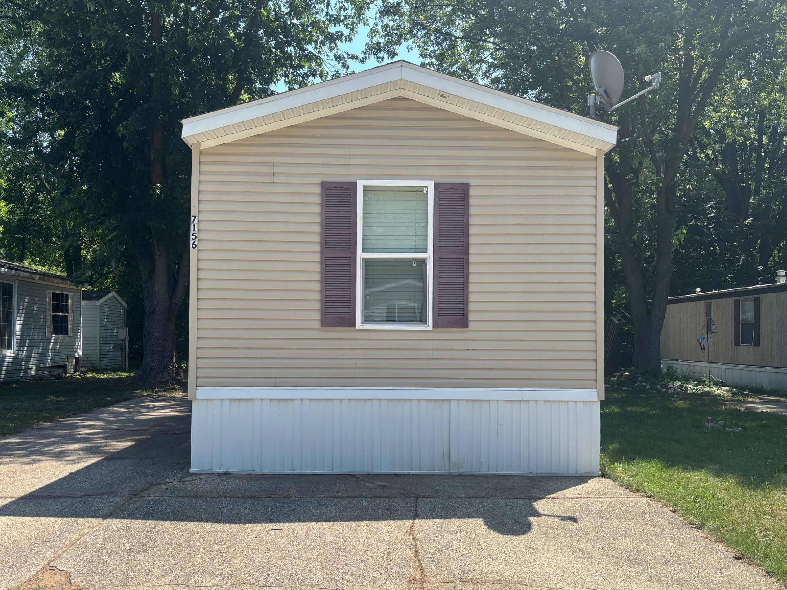 A photo of the home