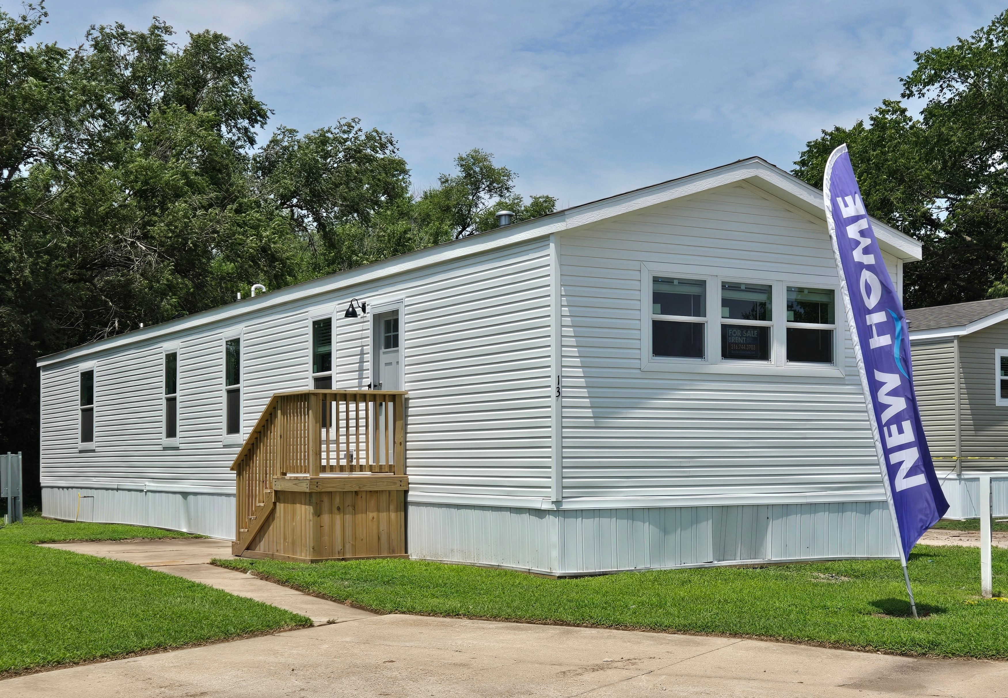 A photo of the home