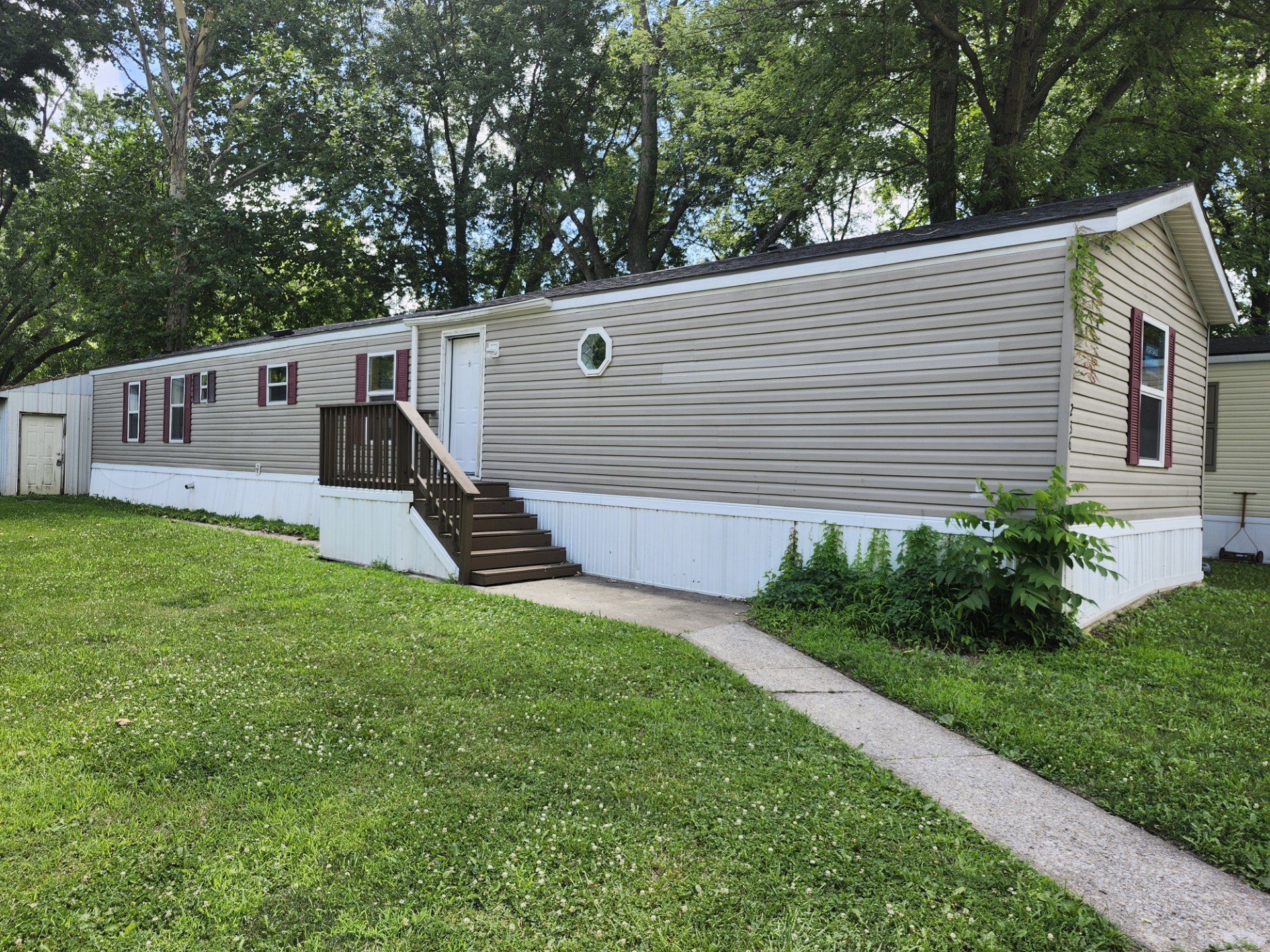 A photo of the home