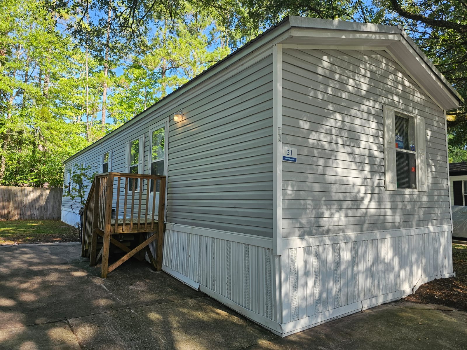 A photo of the home