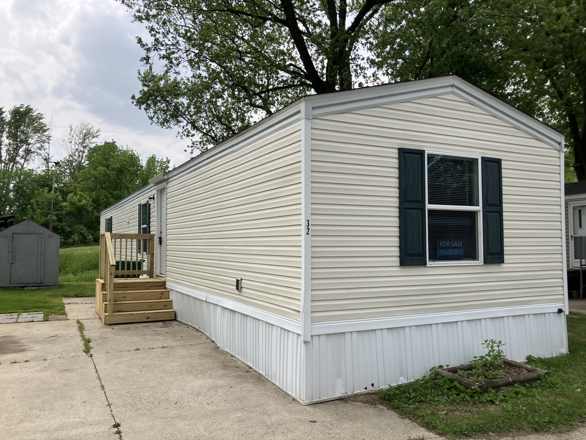 A photo of the home