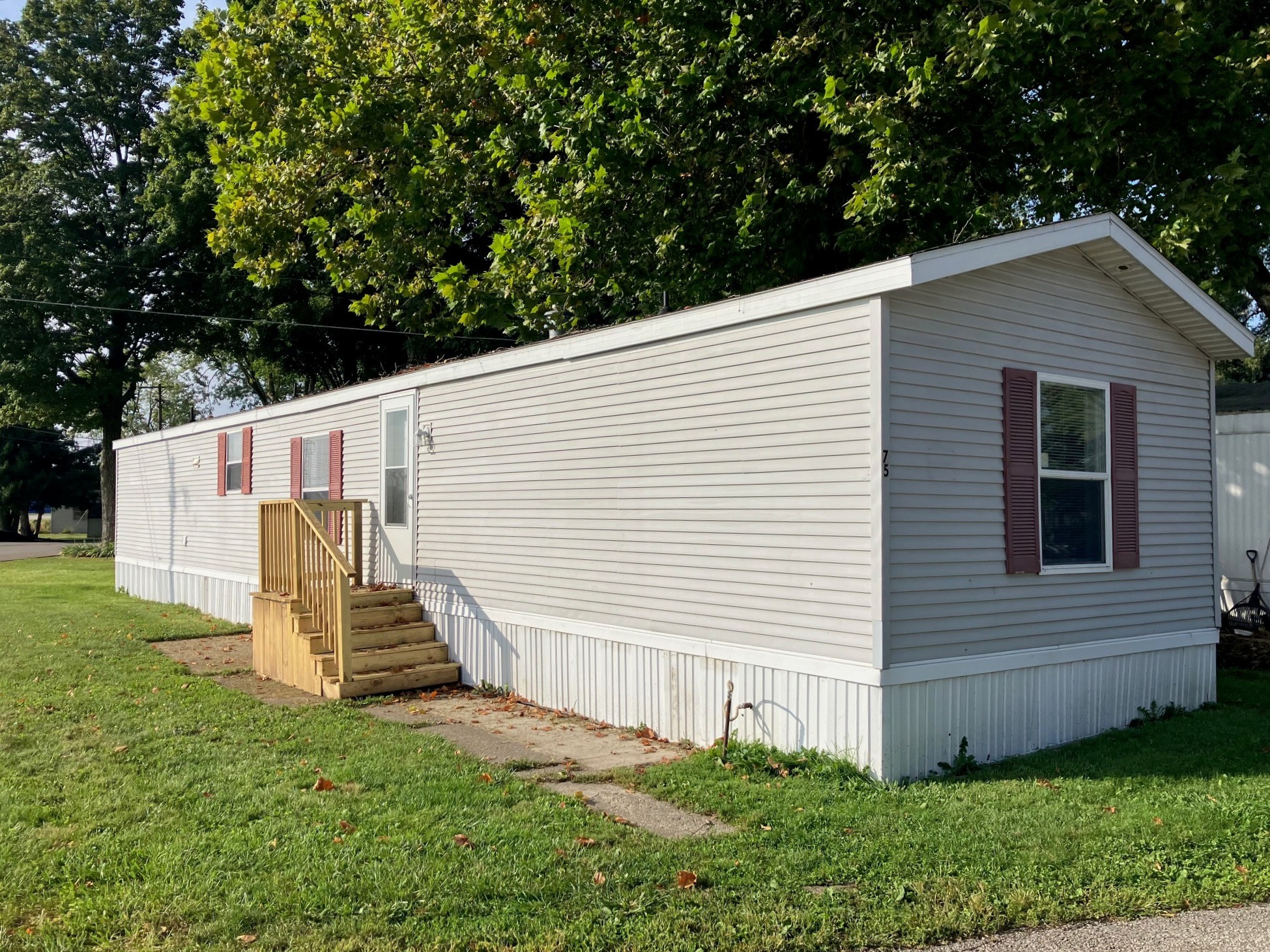A photo of the home