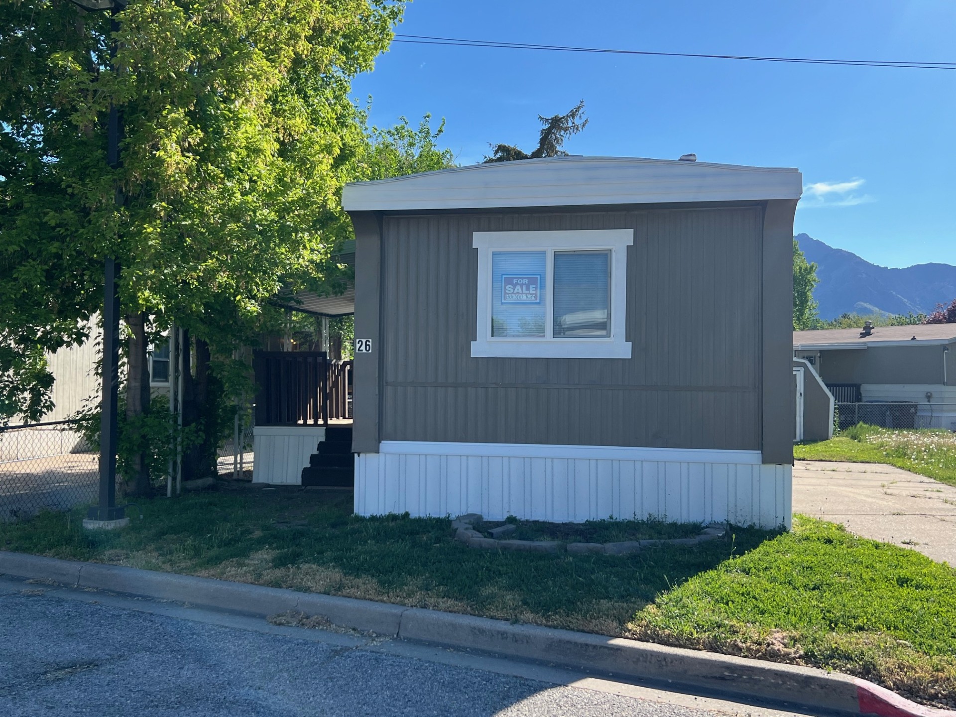 A photo of the home