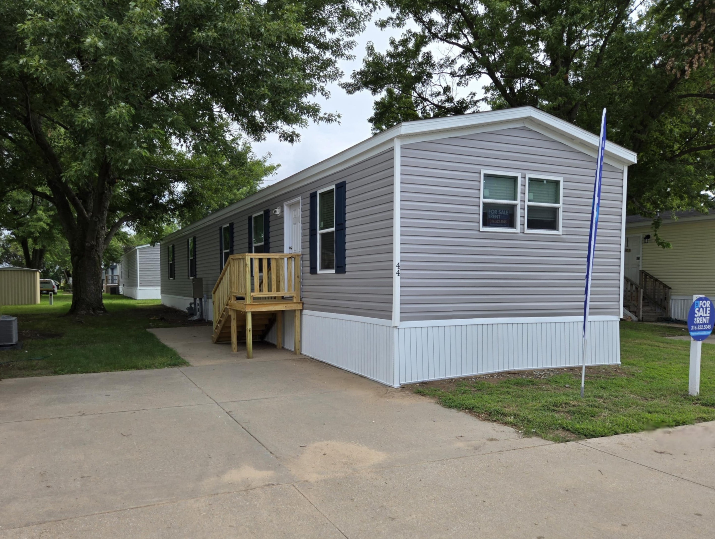 A photo of the home