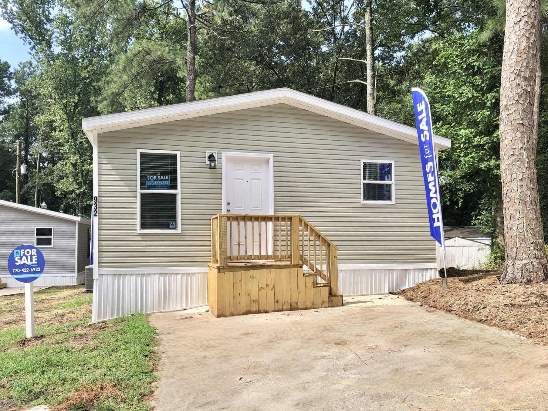 A photo of the home