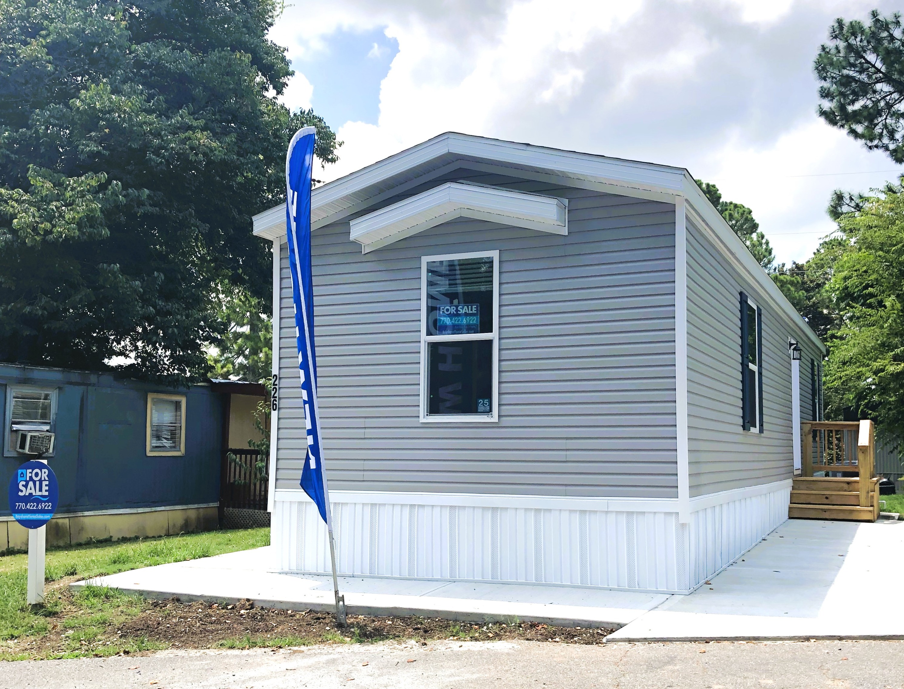 A photo of the home