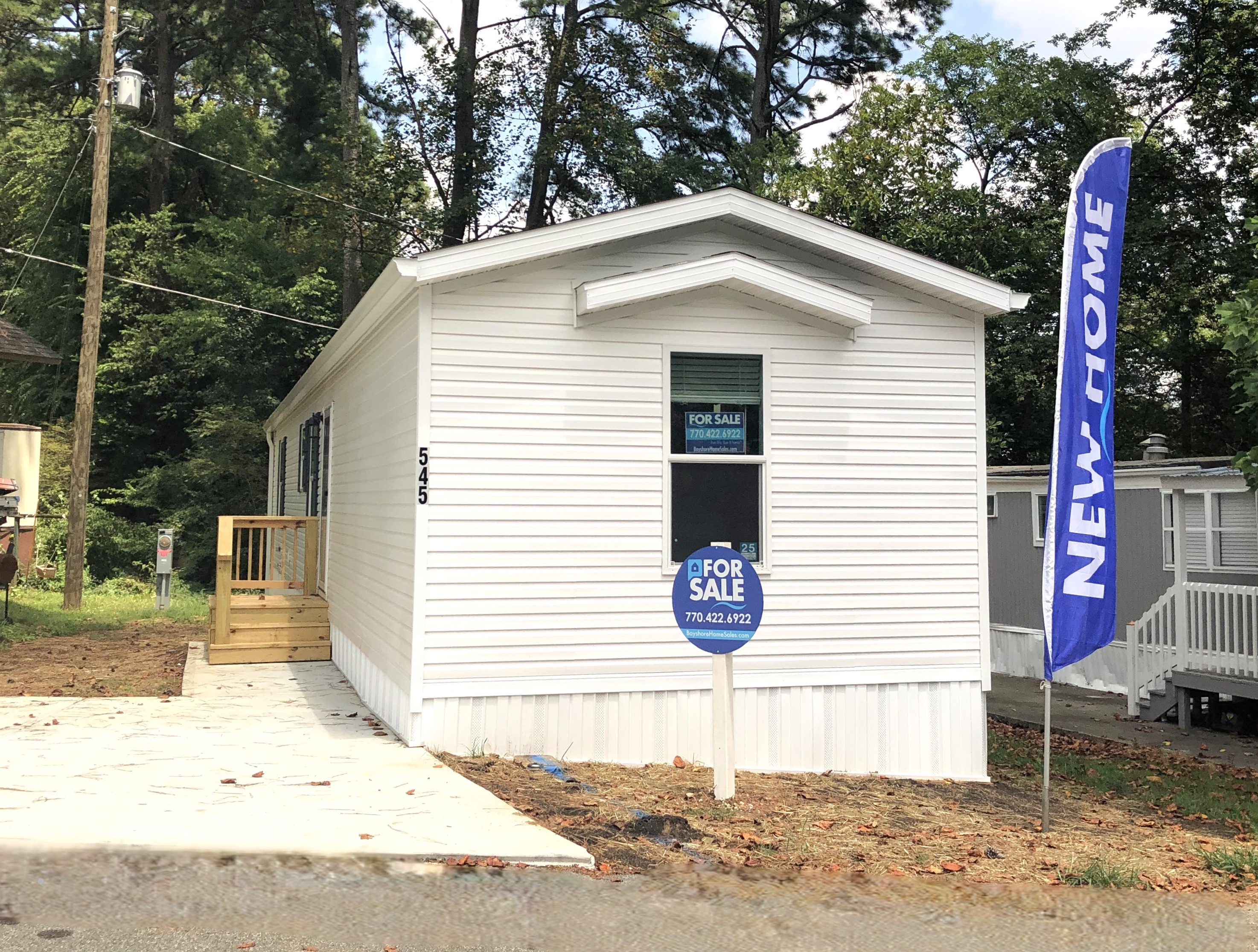 A photo of the home