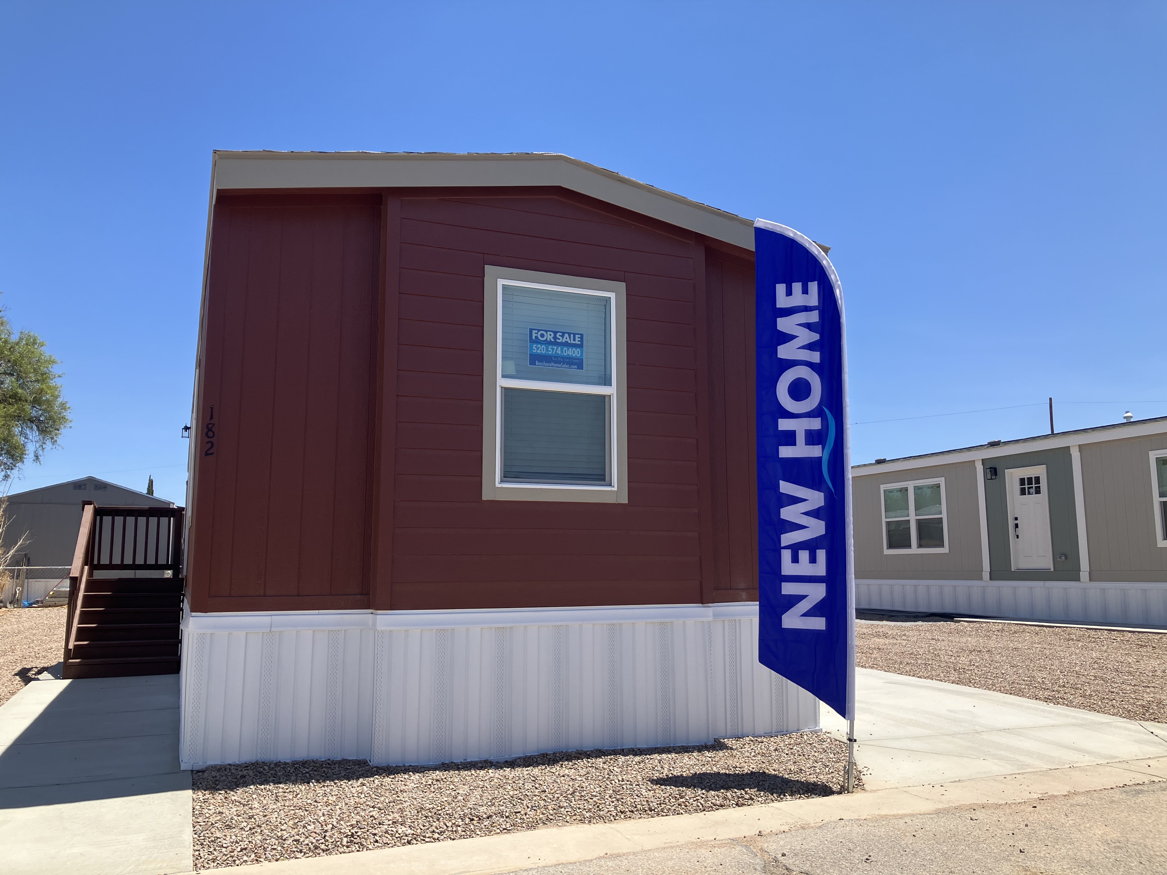 A photo of the home