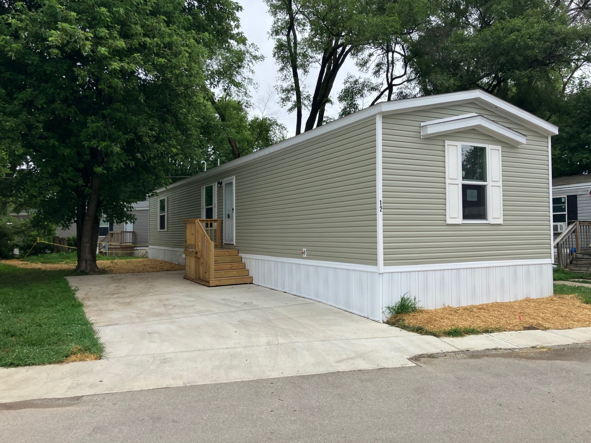 A photo of the home
