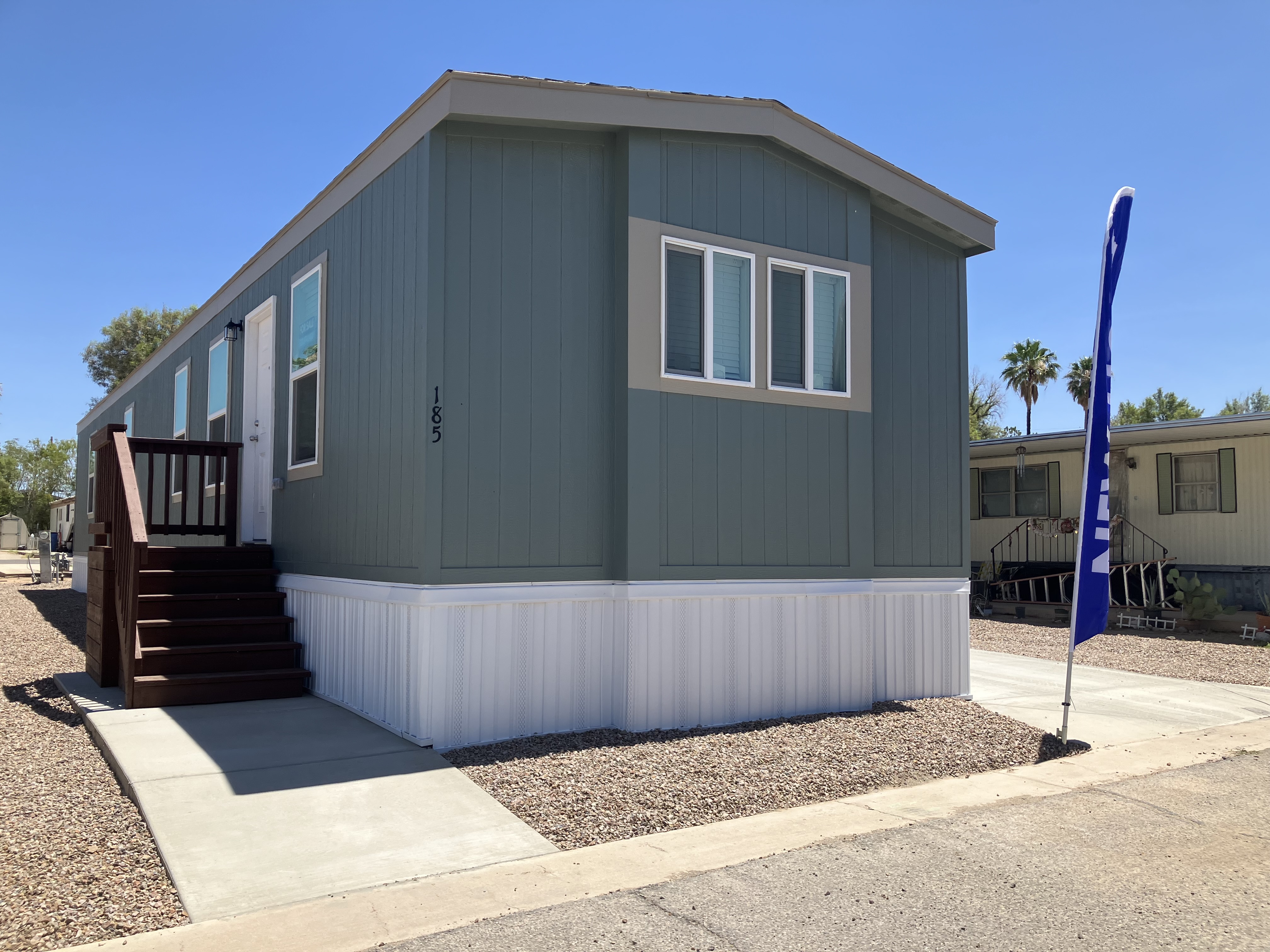 A photo of the home