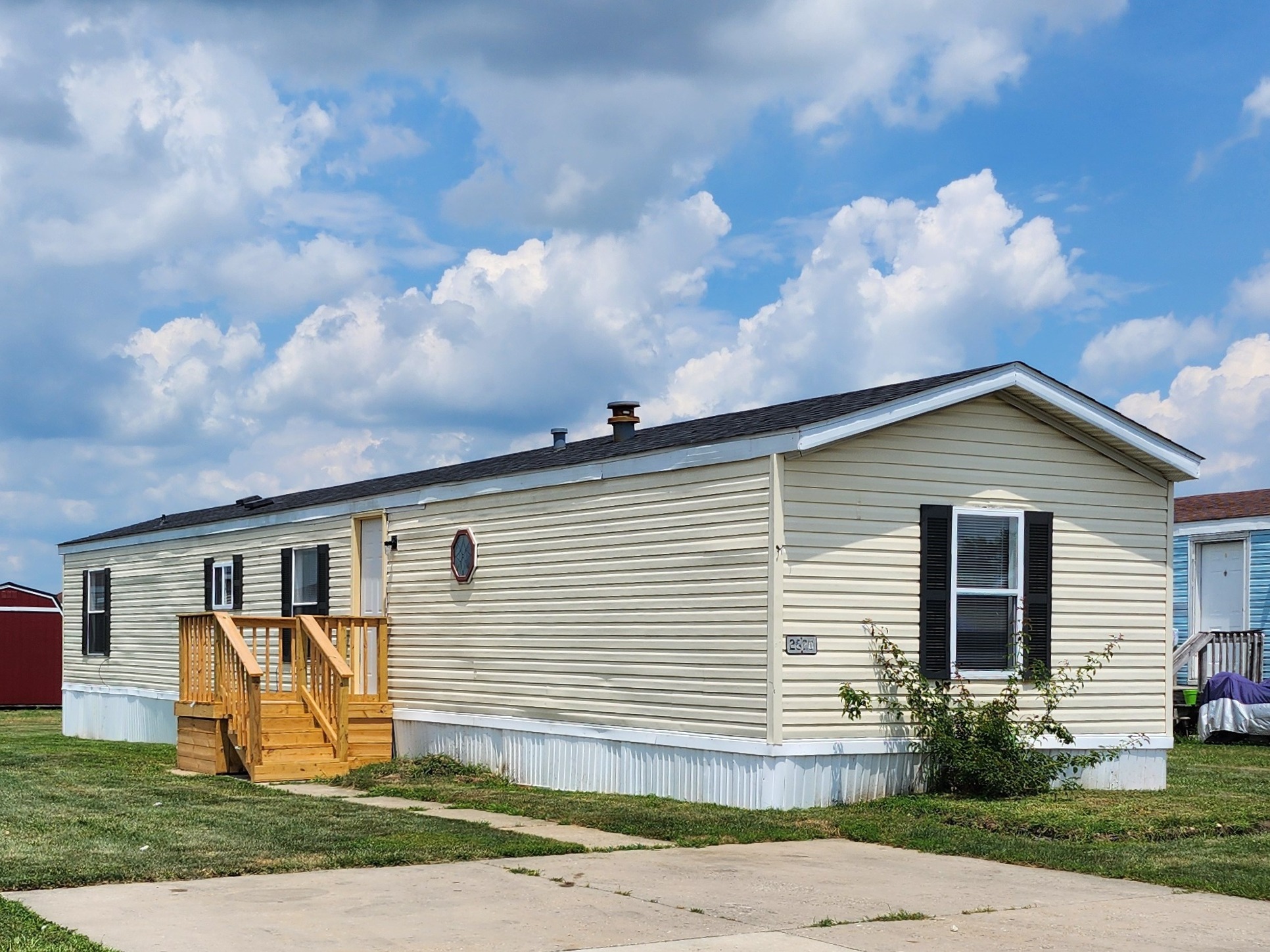 A photo of the home