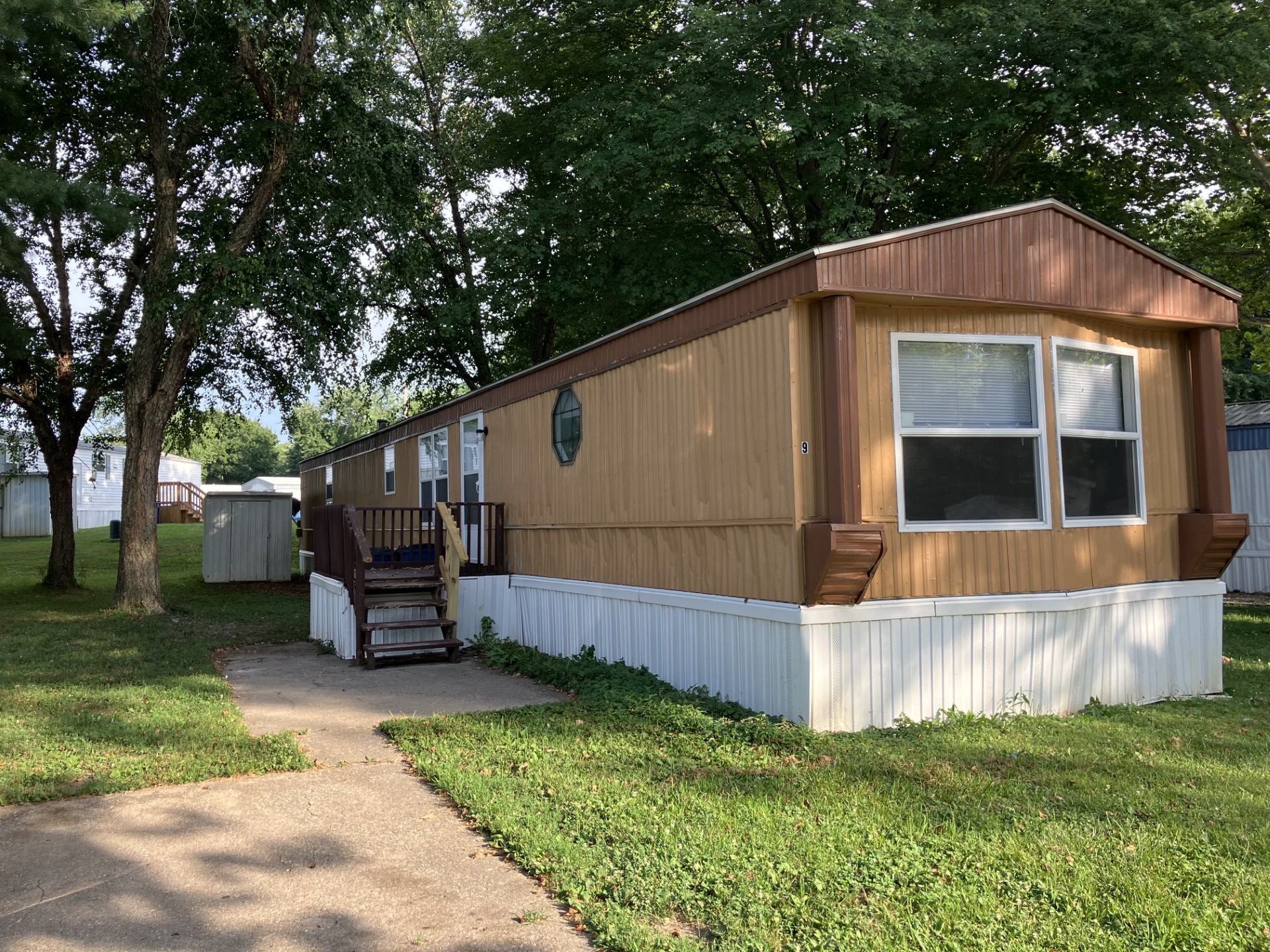 A photo of the home