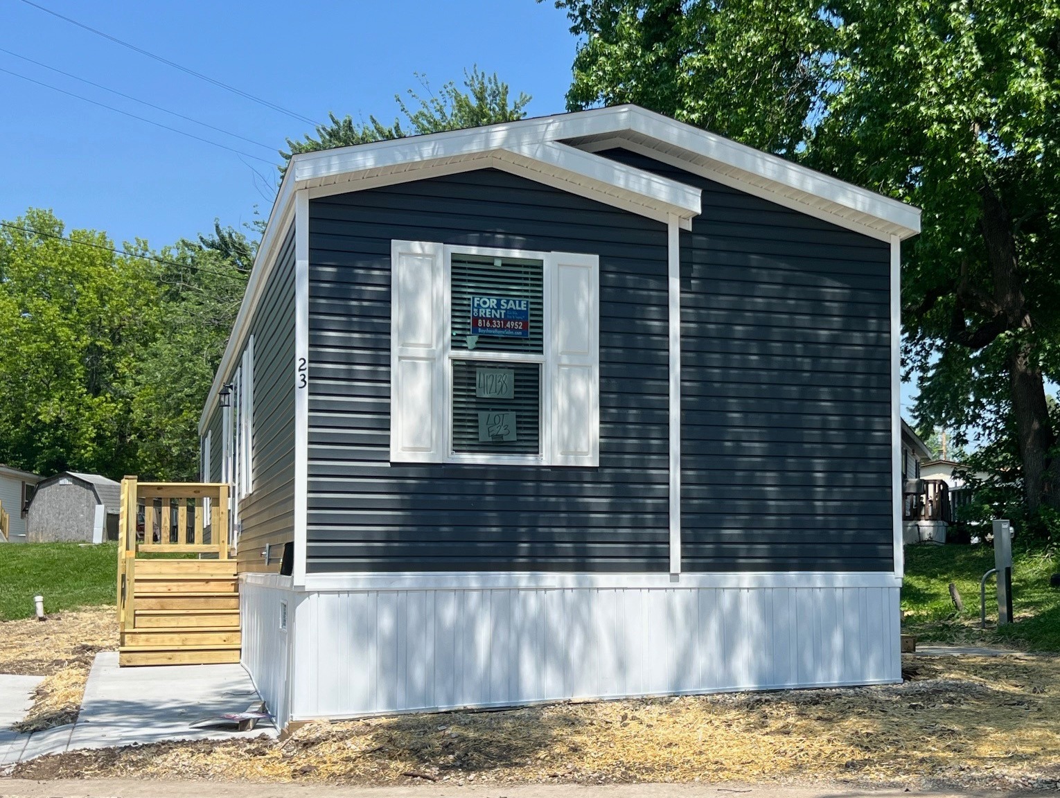 A photo of the home