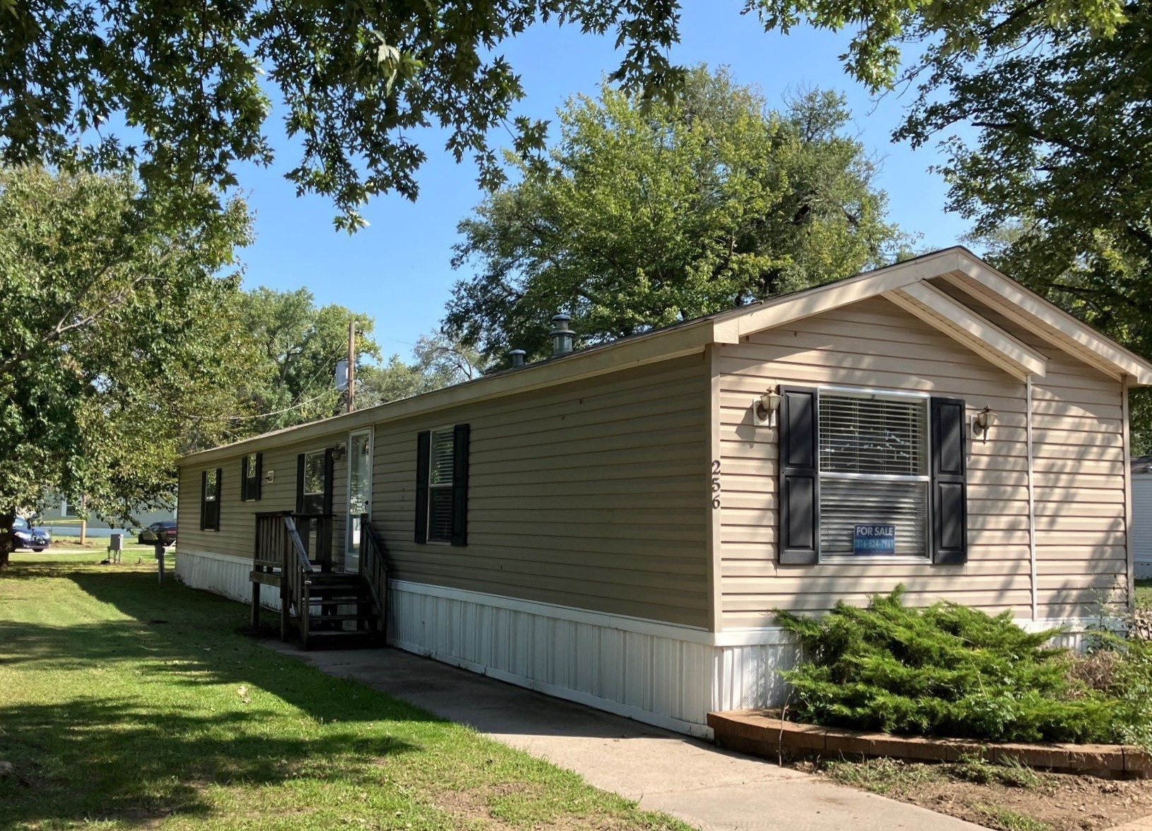 A photo of the home