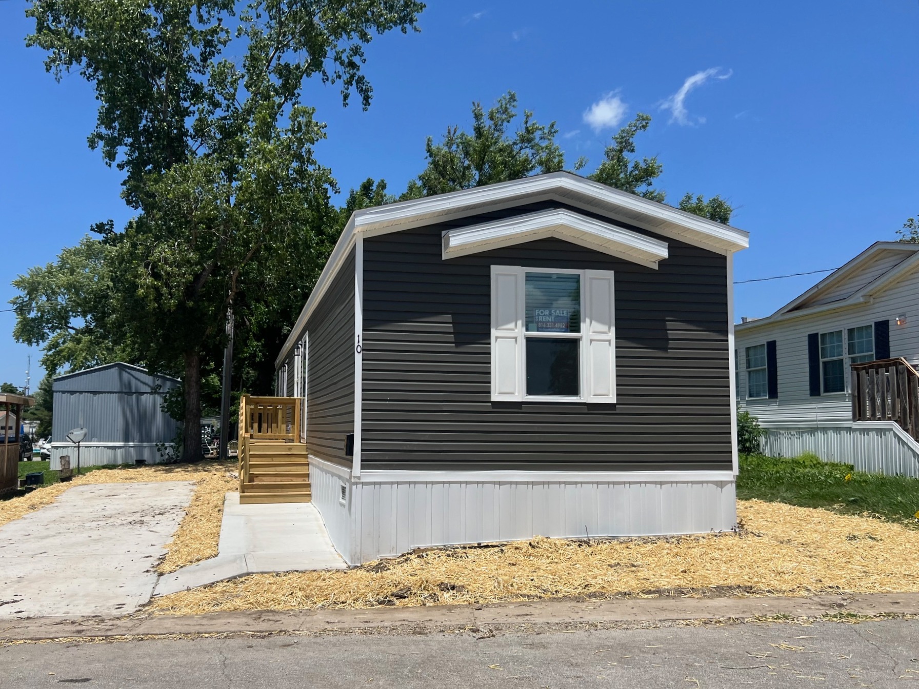 A photo of the home