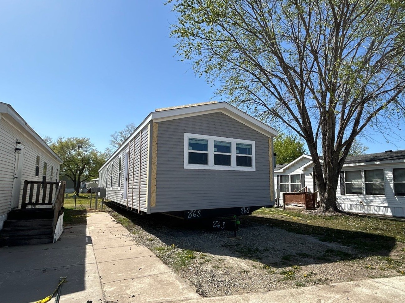 A photo of the home