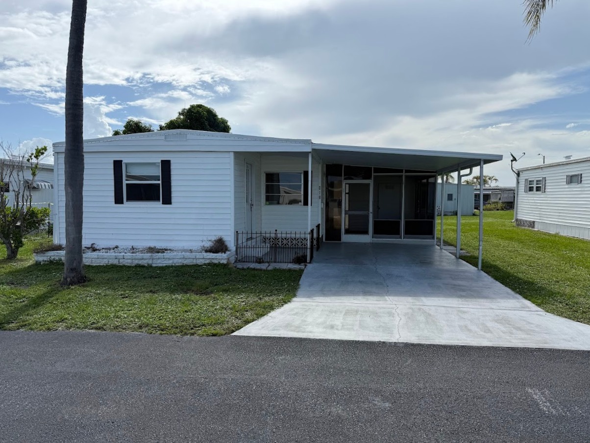 A photo of the home