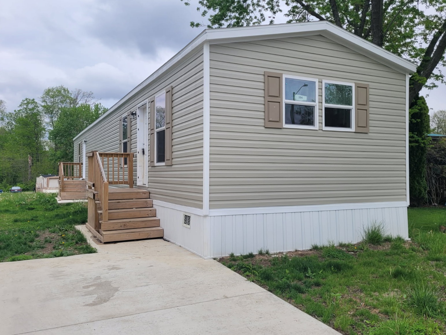 A photo of the home