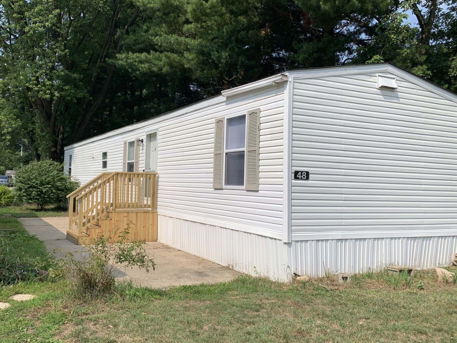 A photo of the home