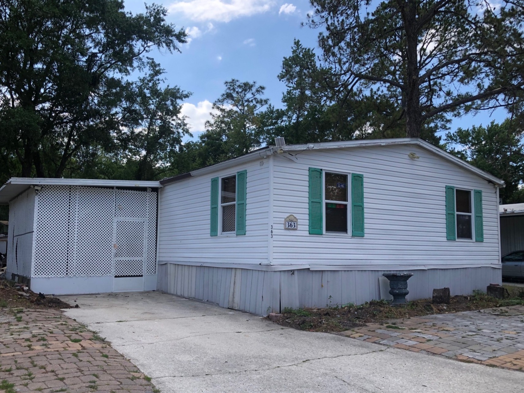 A photo of the home