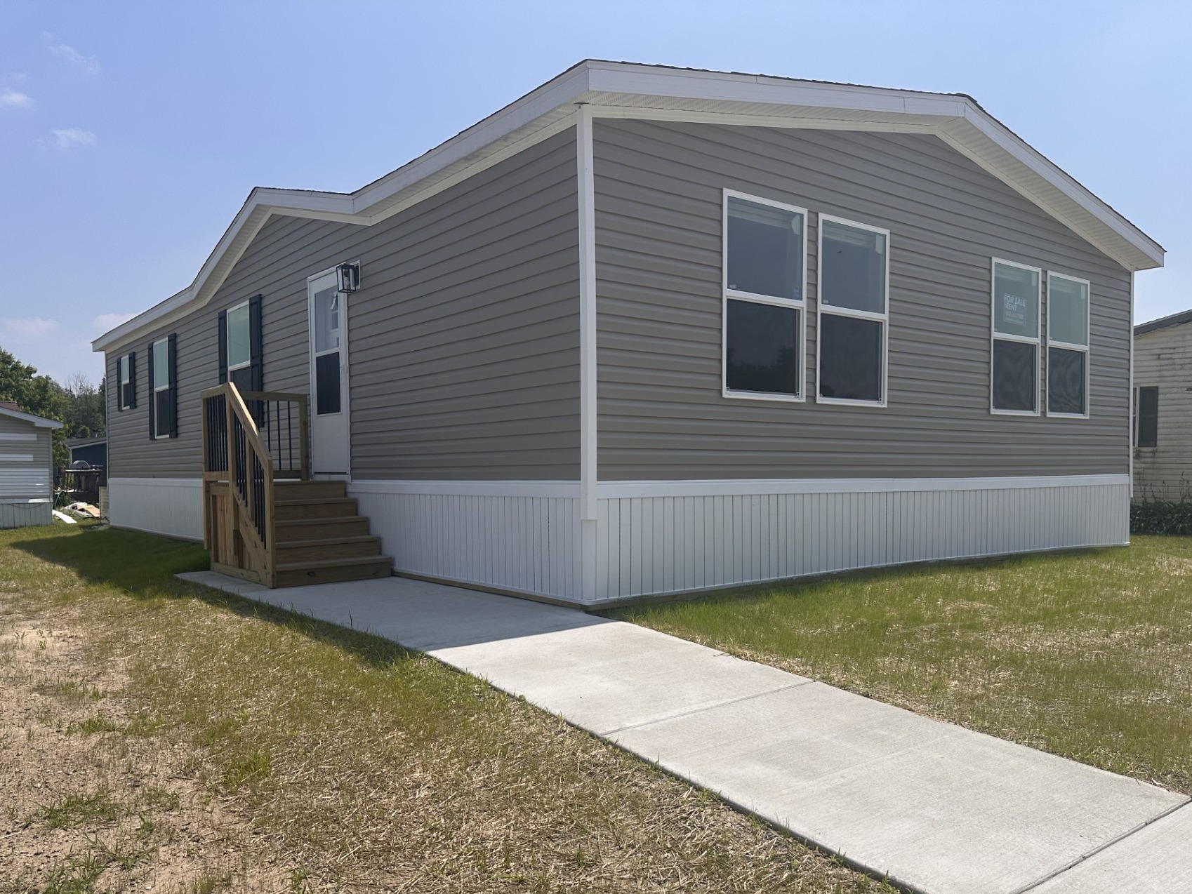 A photo of the home