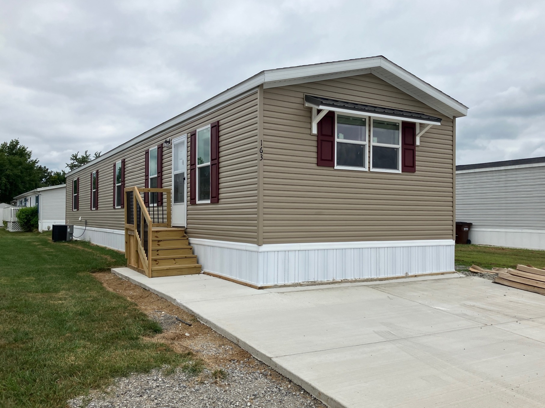 A photo of the home