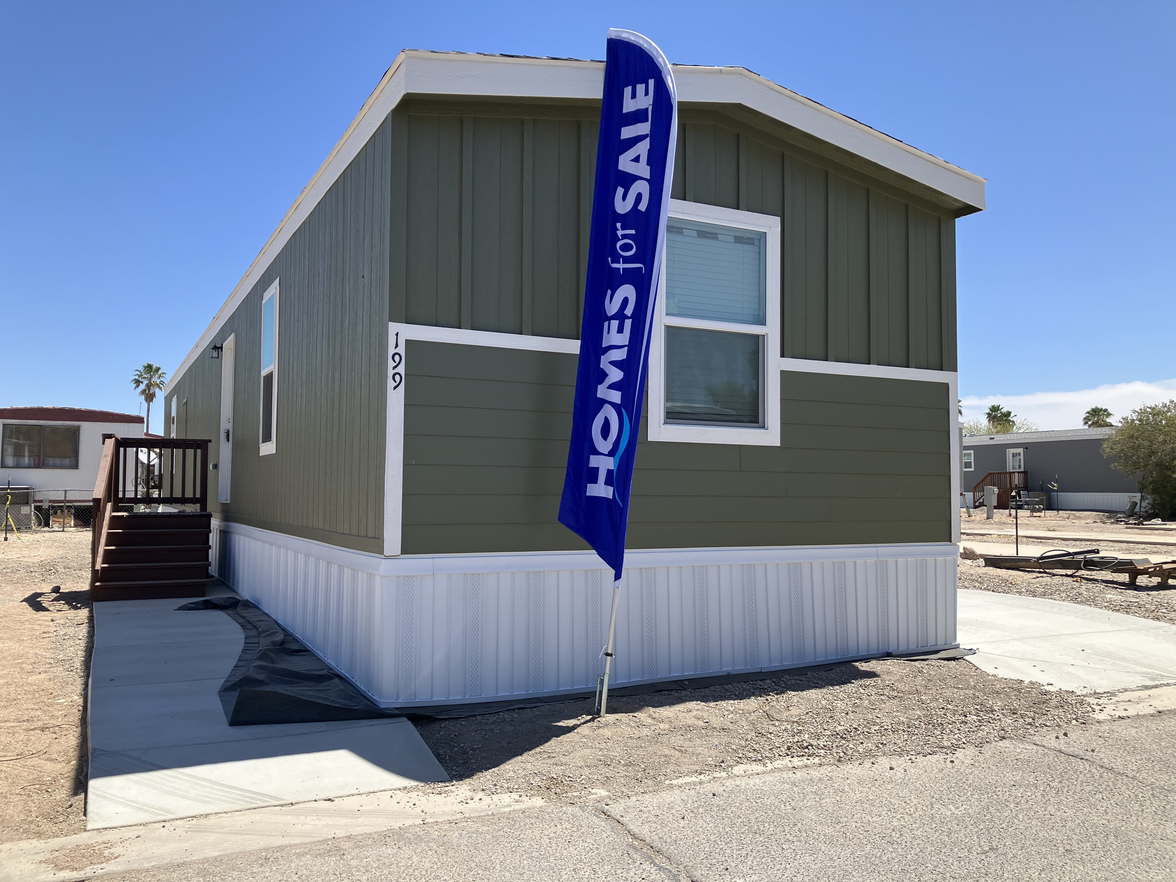 A photo of the home