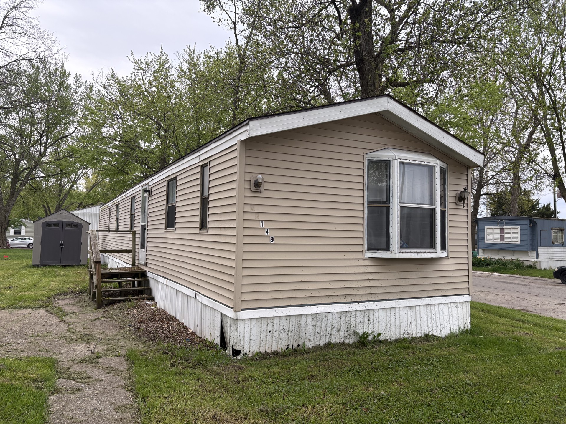 A photo of the home