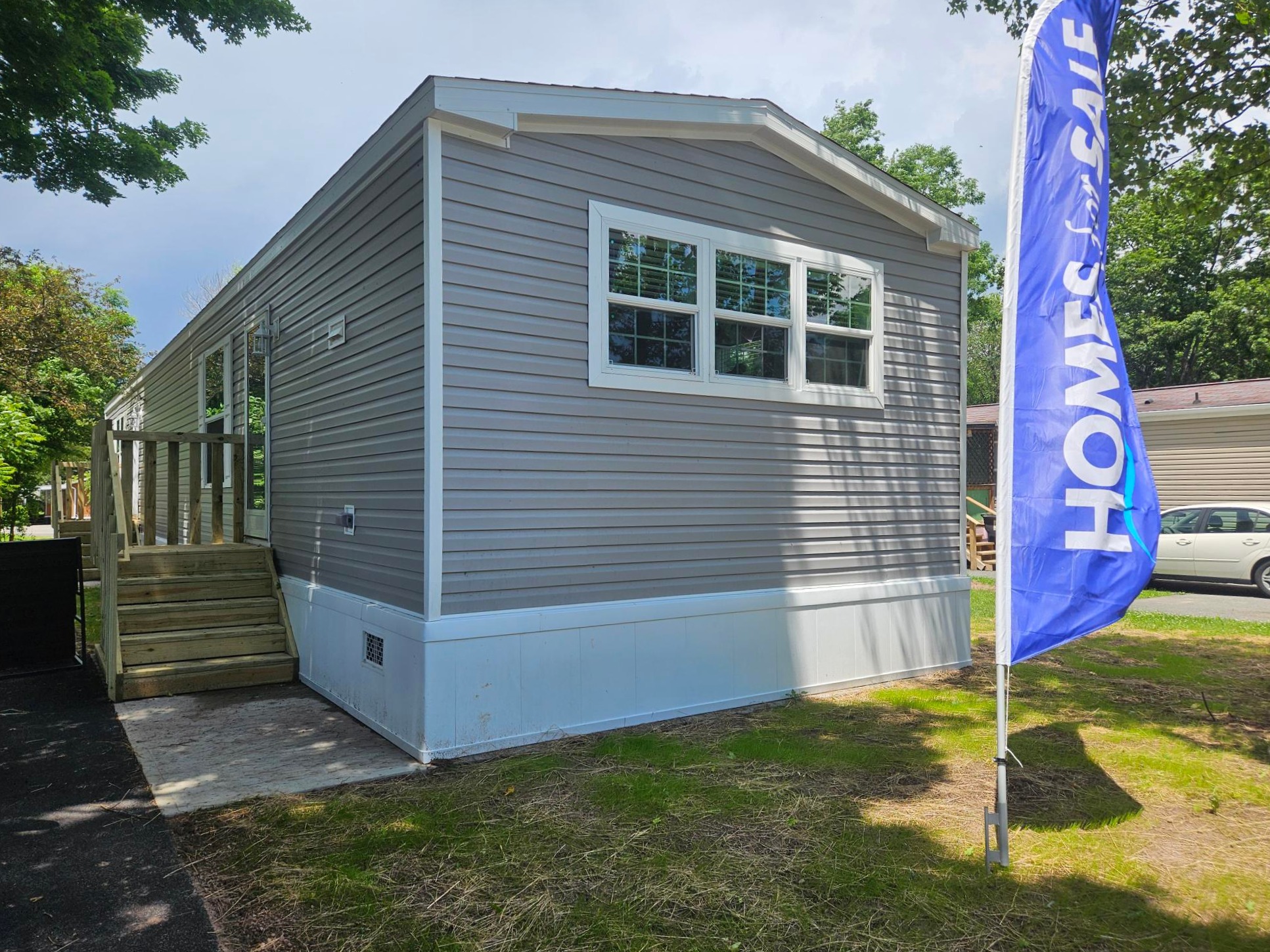 A photo of the home