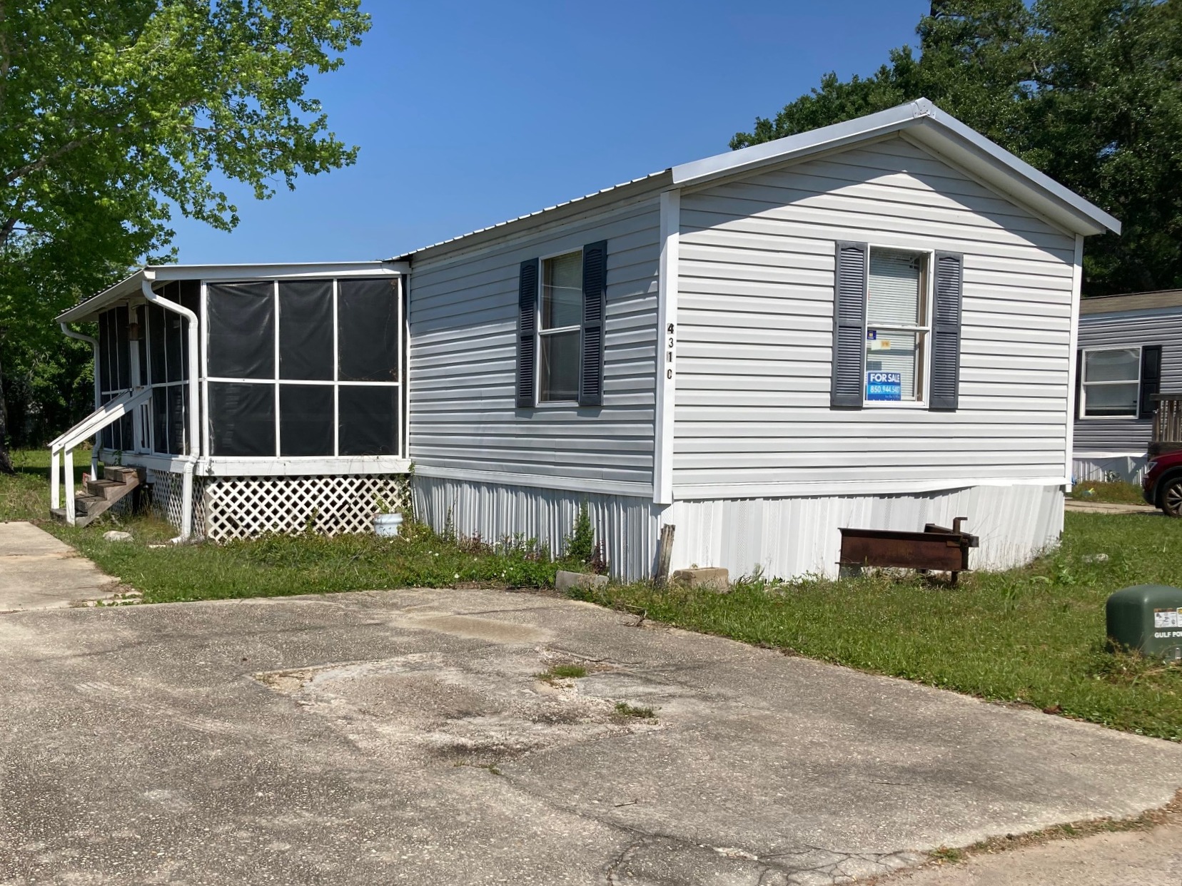A photo of the home