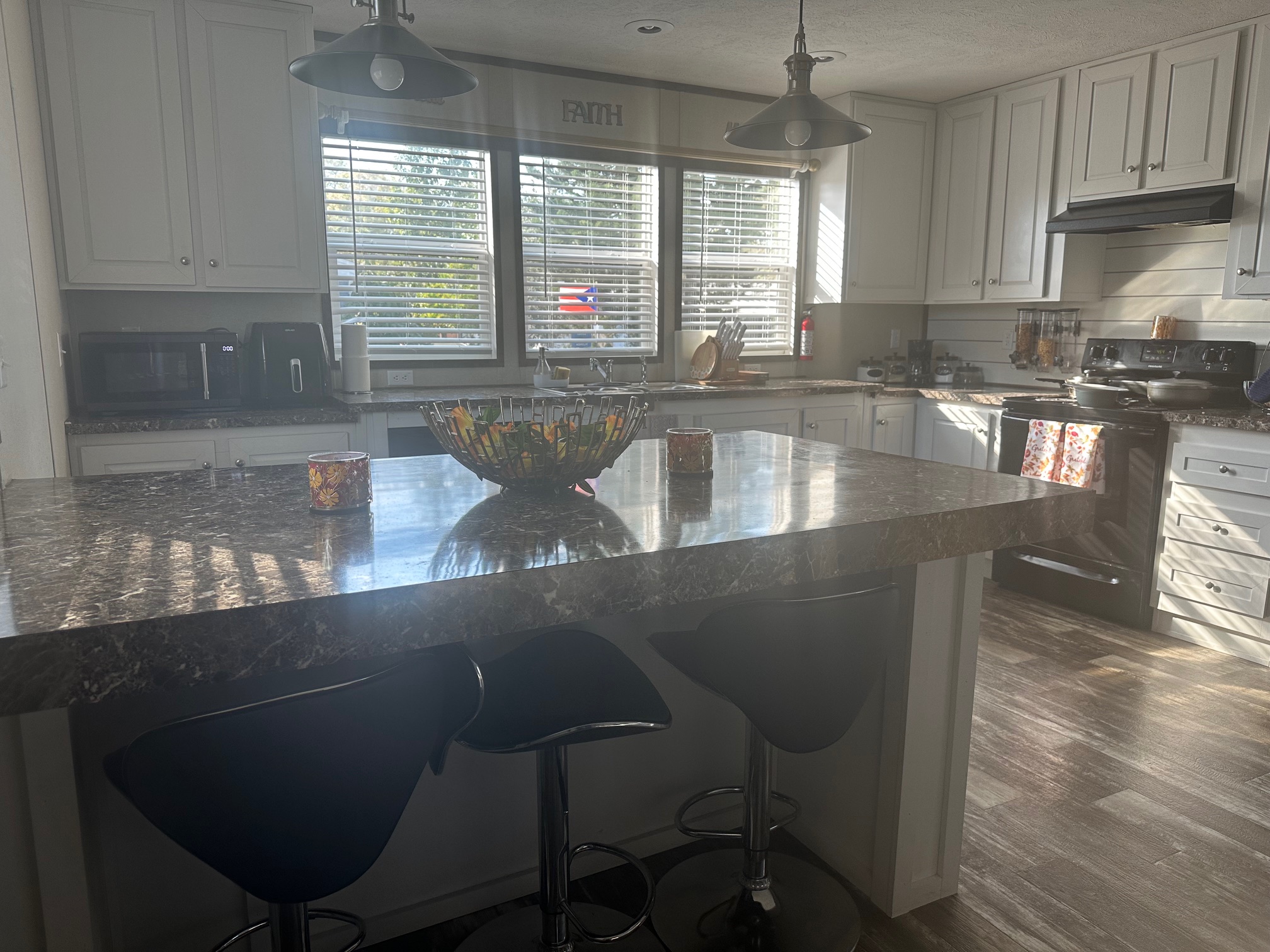 A photo of the home